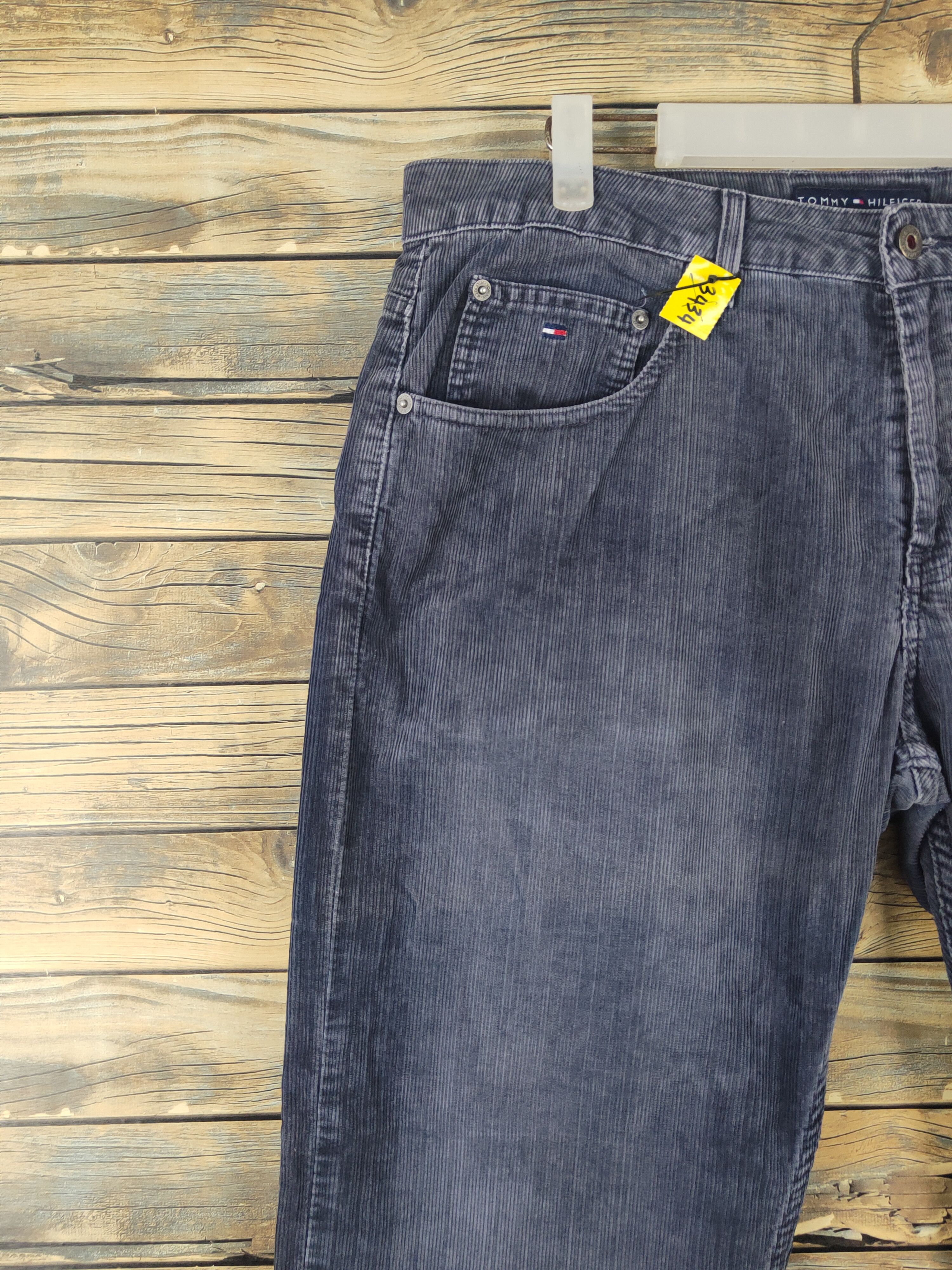 Tommy Hilfiger Tommy Hilfiger Navy Faded vintage Corduroy Pants #W1720 Size US 36 / EU 52 - 4 Thumbnail