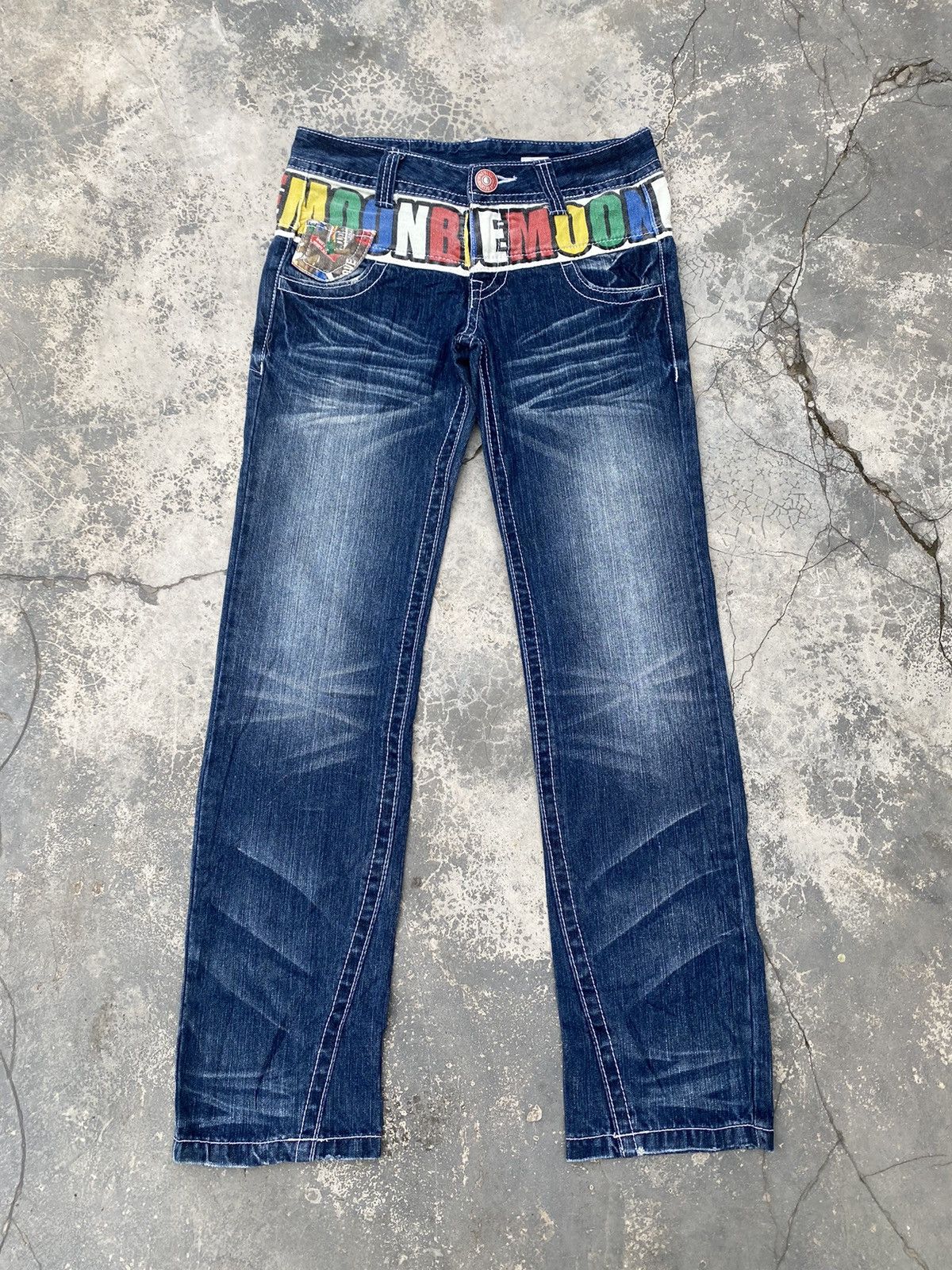Vintage BLUE MOON Low Rise Jeans Size US 29 - 2 Thumbnail