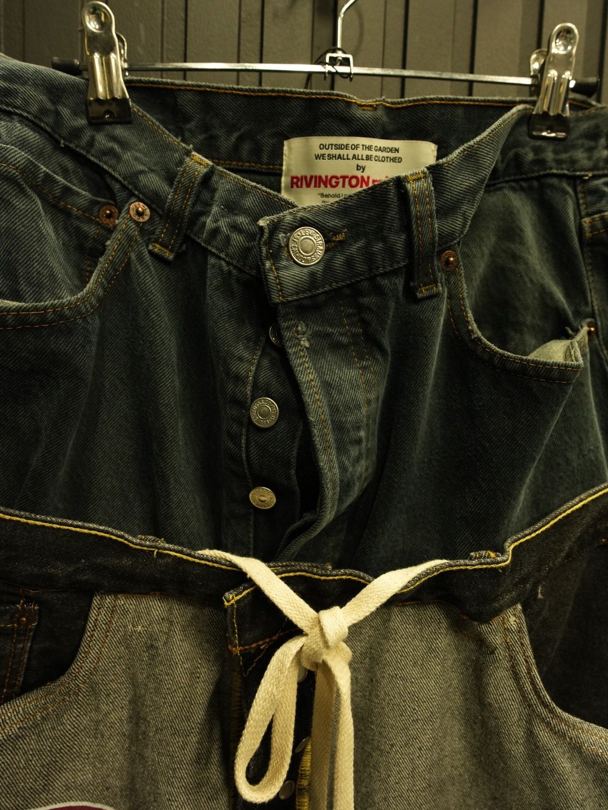 RRR-123 RRR123 HE ROSE 3 Double Layer Denim Size US 34 / EU 50 - 9 Thumbnail
