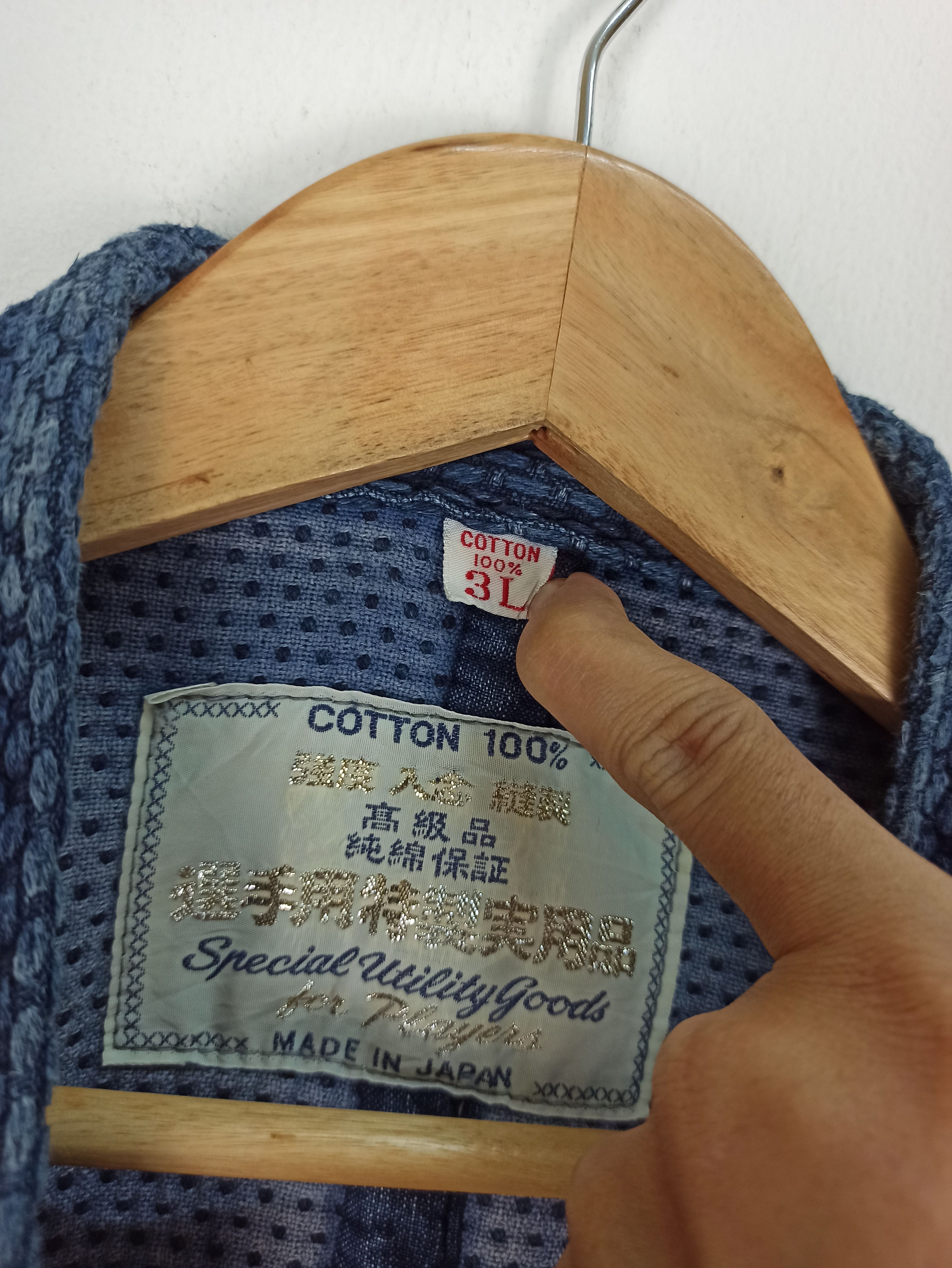 Indigo 90s Kendo Kimono Indigo Blue Special Utility Goods Japan Size US XL / EU 56 / 4 - 6 Thumbnail