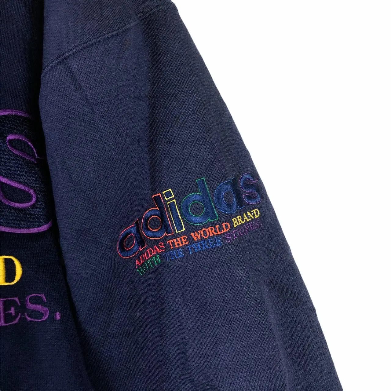 Adidas Vintage ADIDAS ORIGINALS Trefoil Hoodie Jacket 3 Stripes Size US L / EU 52-54 / 3 - 5 Thumbnail
