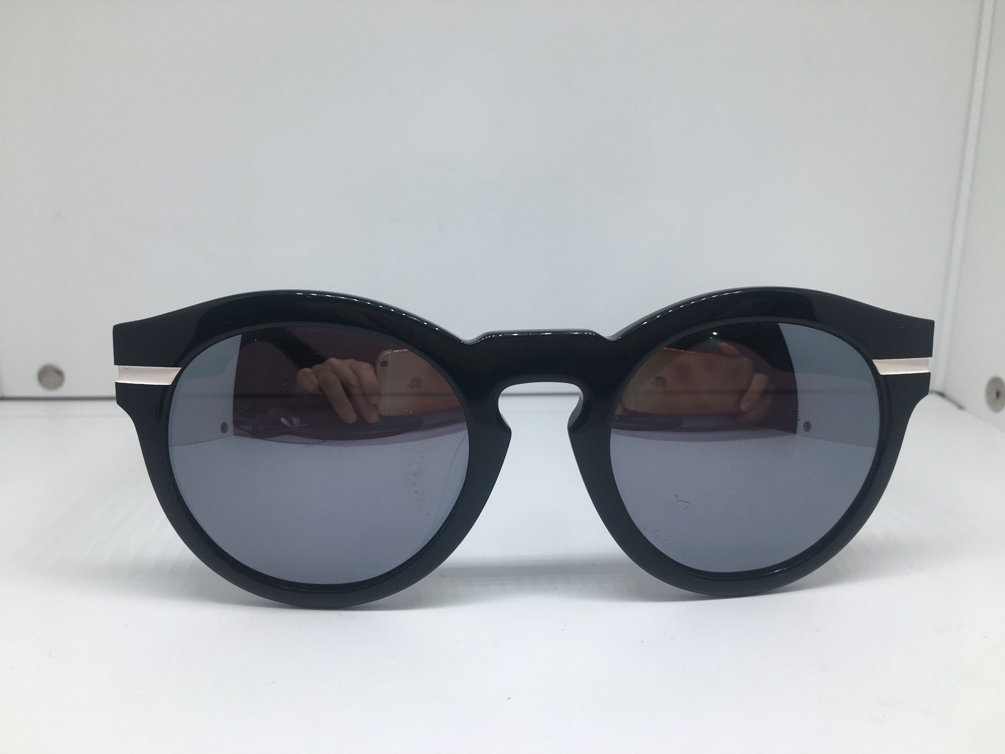 Other RE: SPECT Black Acetate Keyhole Sunglasses Frame Size ONE SIZE - 2 Thumbnail