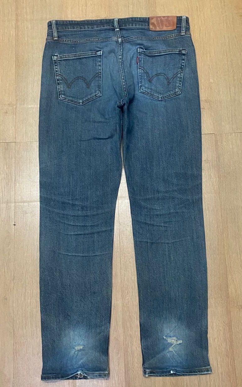 Edwin Vintage Edwin 503 Distressed Denim Made in Japan Size US 34 / EU 50 - 2 Thumbnail