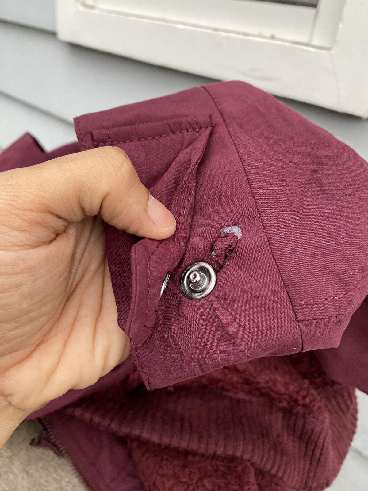 If Six Was Nine Sly Burgundy Fur Hood Parka Jacket Winter Coat Toggle Button Size US S / EU 44-46 / 1 - 24 Thumbnail