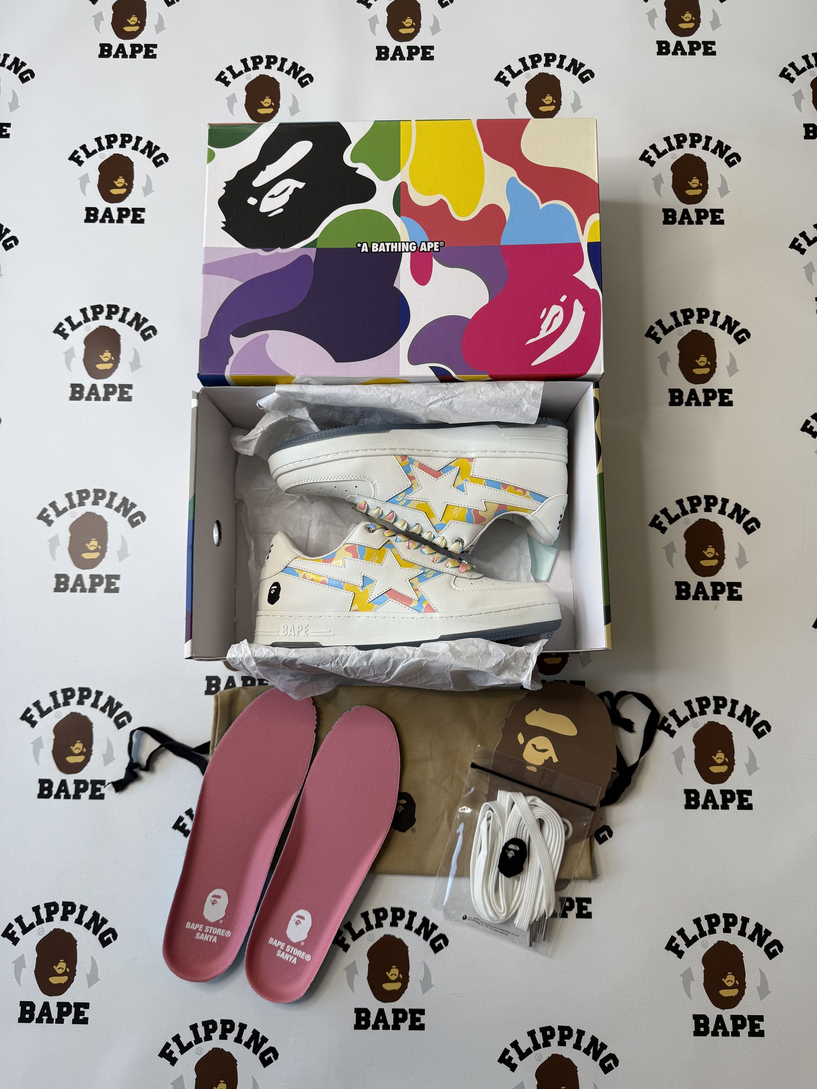 Bape BAPE STA ICON BAPE STORE SANYA Size US 8.5 / EU 41-42 - 18 Thumbnail