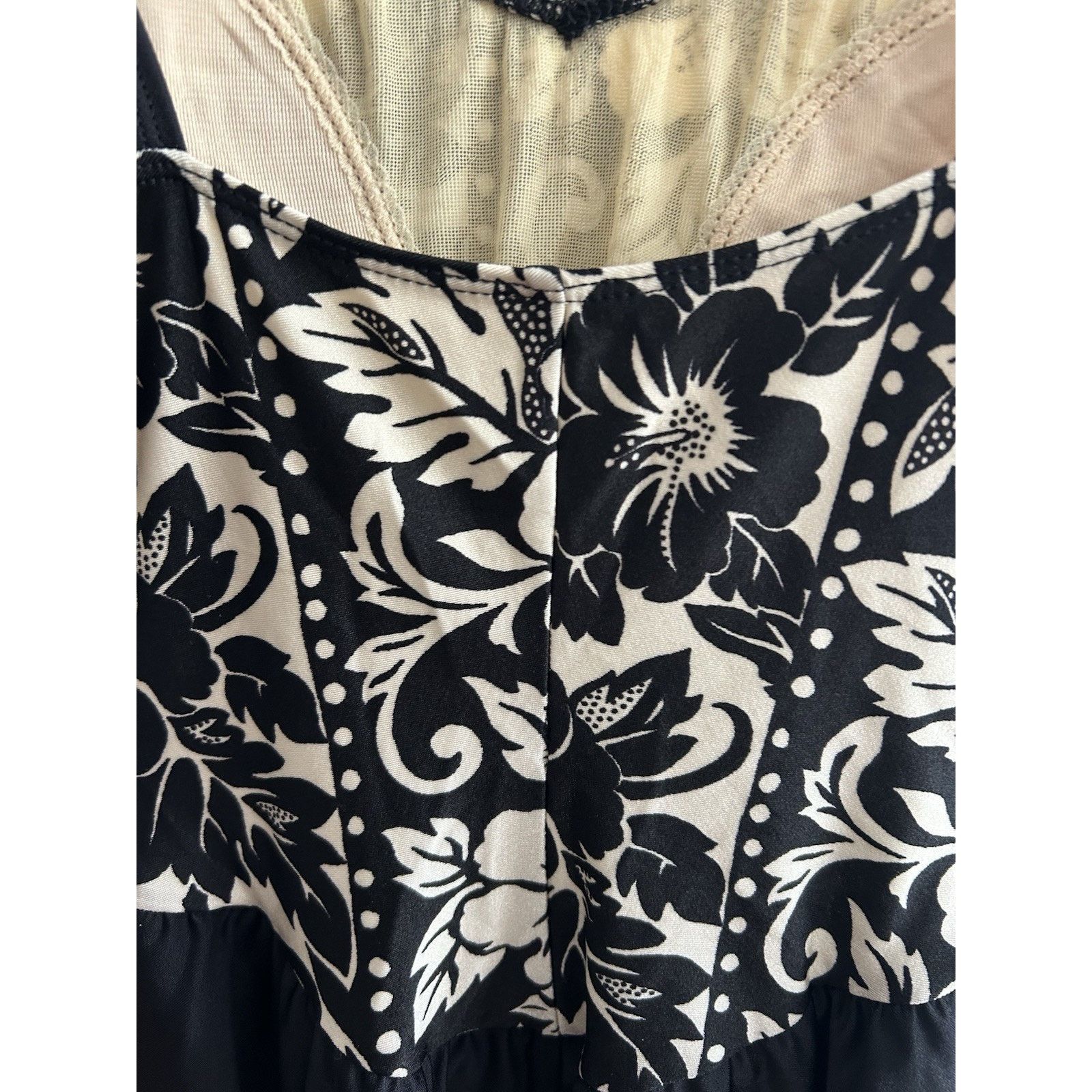 Other Vintage La Blanca One piece Swimsuit Skirt 8 Floral Retro Size ONE SIZE - 6 Thumbnail