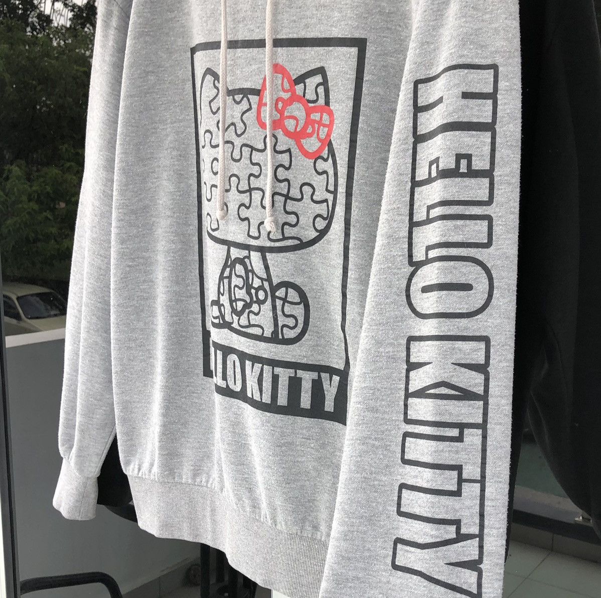 Cartoon Network Hello Kitty Big Logo Spellout Cartoon Hoodies Size US XL / EU 56 / 4 - 3 Thumbnail