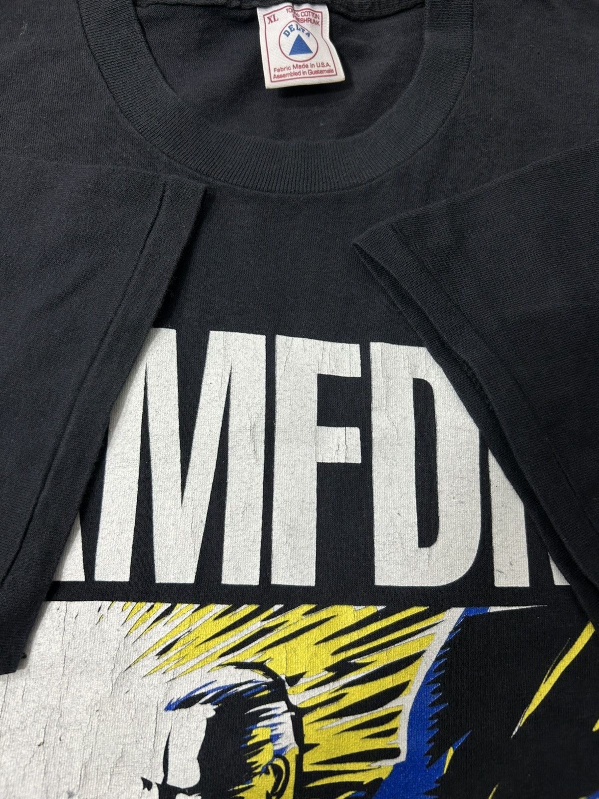 Band Tees × Vintage 1996 KMFDM Xtort RIP the system! Size US XL / EU 56 / 4 - 6 Thumbnail