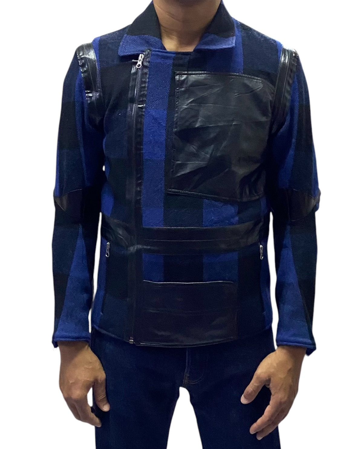 Japanese Brand × Yasuyuki Ishii Cassavas Wool Riders Jacket Size US M / EU 48-50 / 2 - 2 Thumbnail