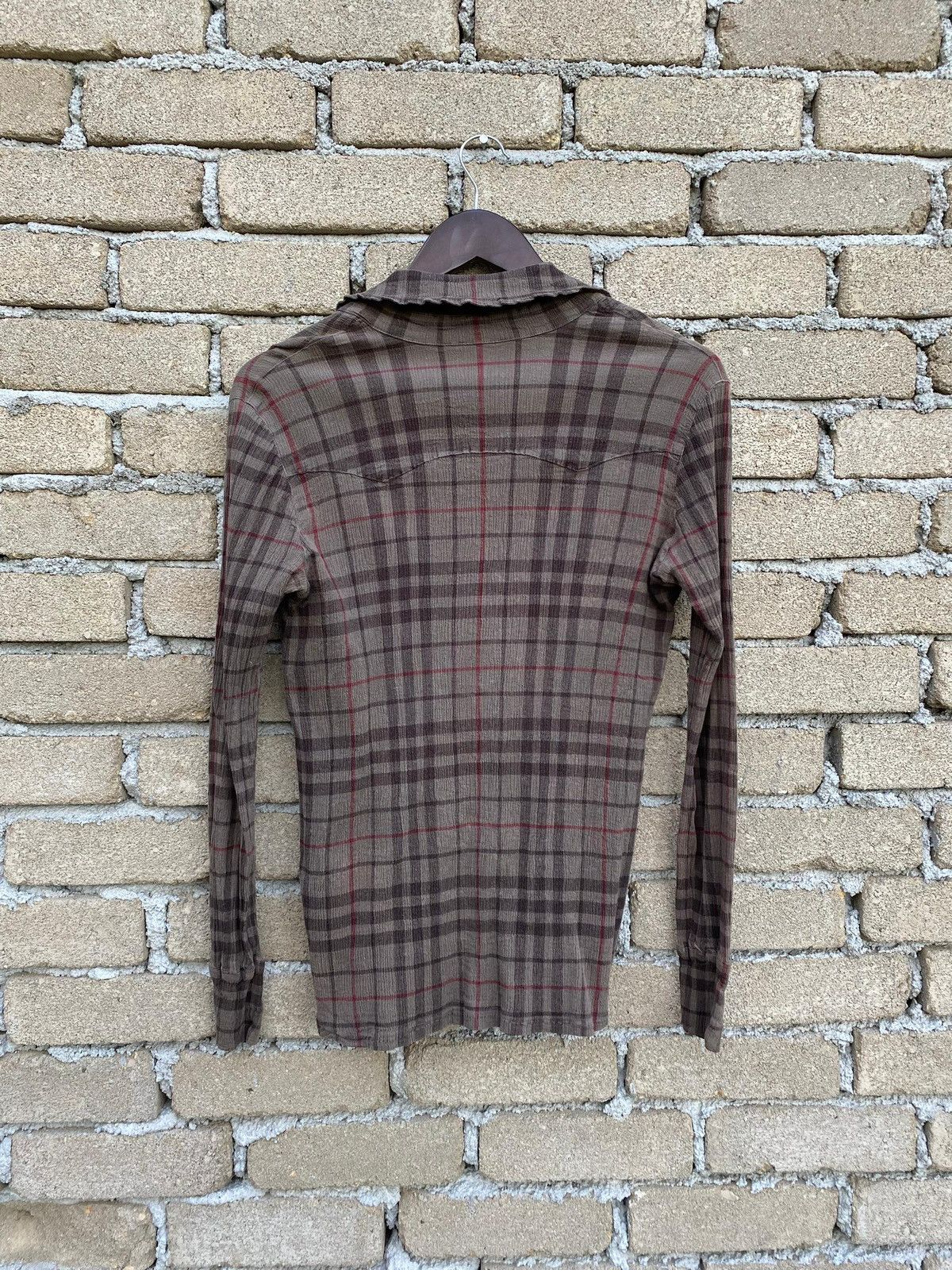 Tsumori Chisato Tsumori Chisato Pearl Snap Button Shirt Longsleeve Size M / US 6-8 / IT 42-44 - 4 Thumbnail