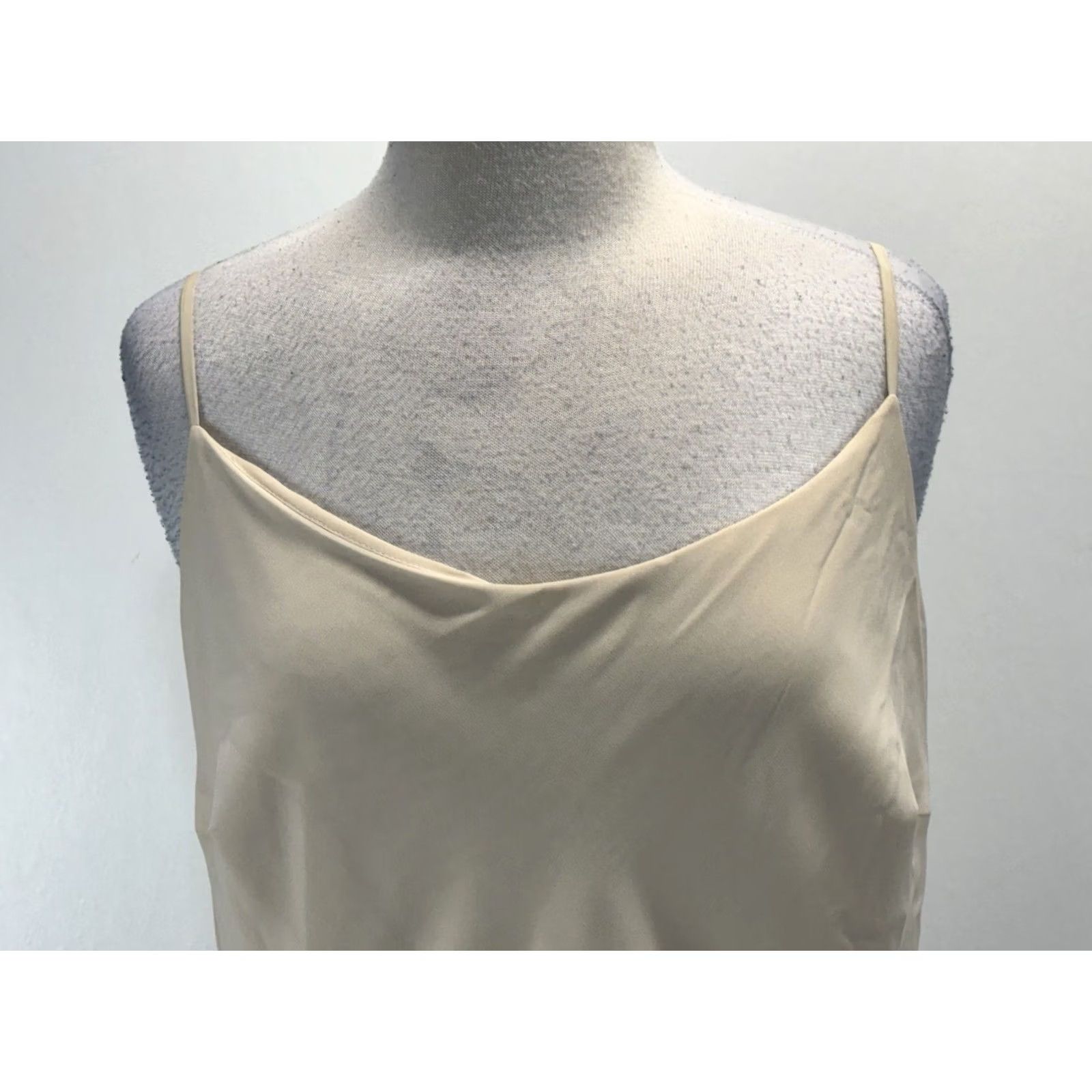 Vintage VINTAGE? No. Caterina Collection Layered Chiffon Maxi Dress Women’s 20 Plus Beige Ethereal Size 3XL / US 20-22 - 5 Thumbnail