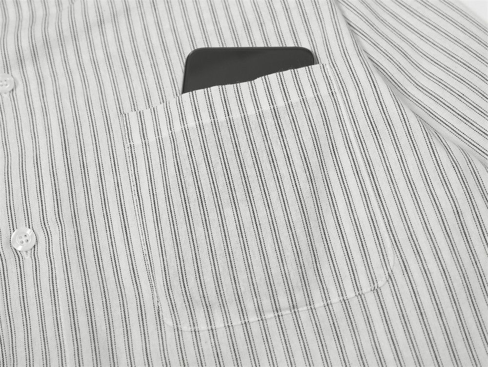 Japanese Brand × Vintage Japanese retro loose casual lapel vertical striped shirt Size US M / EU 48-50 / 2 - 4 Thumbnail