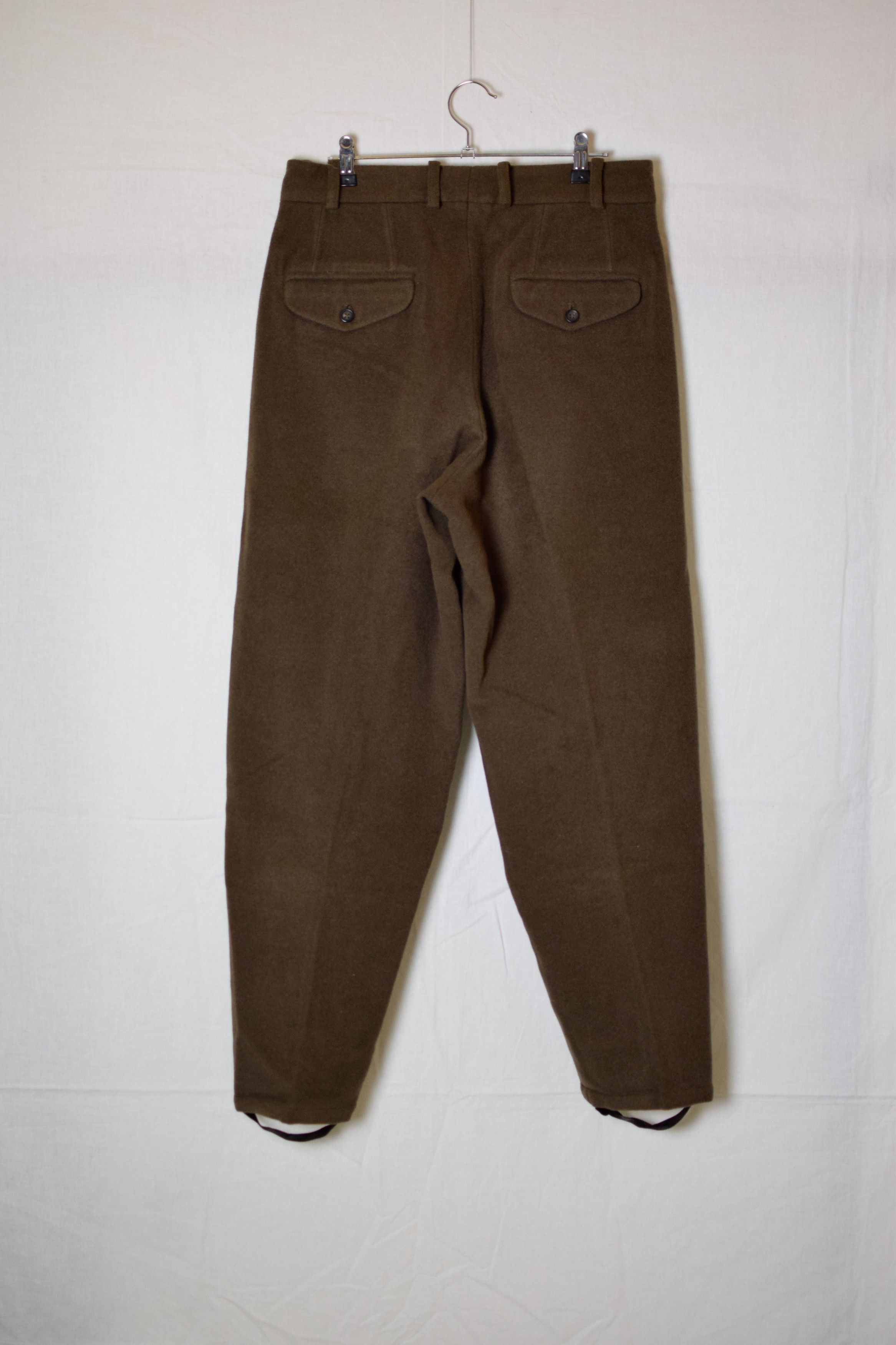 Yohji Yamamoto YYPH Archive 80's Brown Wool Pants Size US 30 / EU 46 - 3 Thumbnail