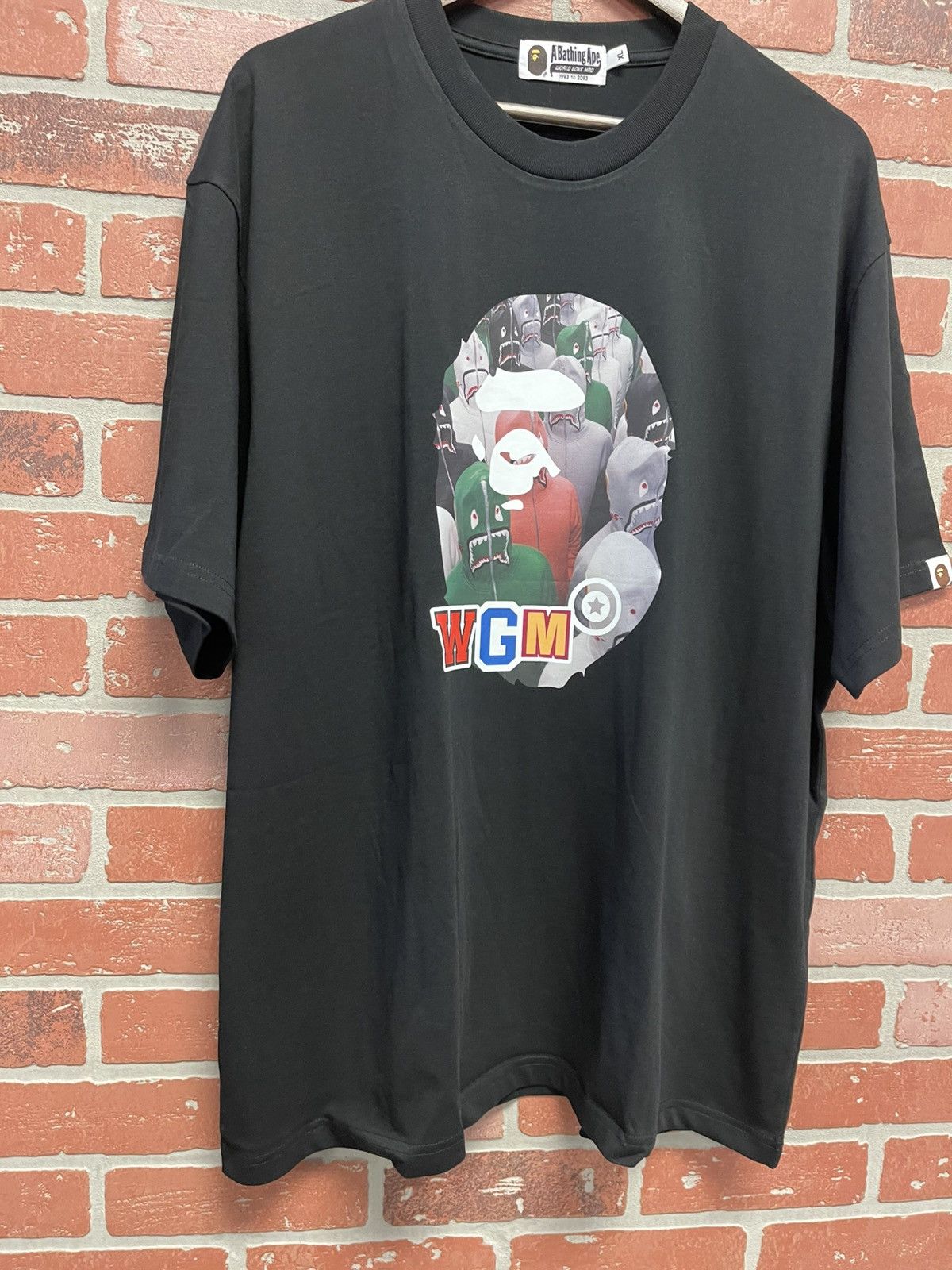 Bape Size XL - Bape Shark Seijin Photo Print Relaxed NEW Size US XL / EU 56 / 4 - 2 Thumbnail