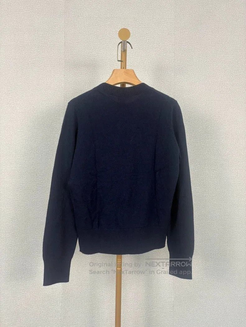 Chanel Chanel Navy Cashmere Sweater Long Sleeve. Size US S / EU 44-46 / 1 - 2 Thumbnail