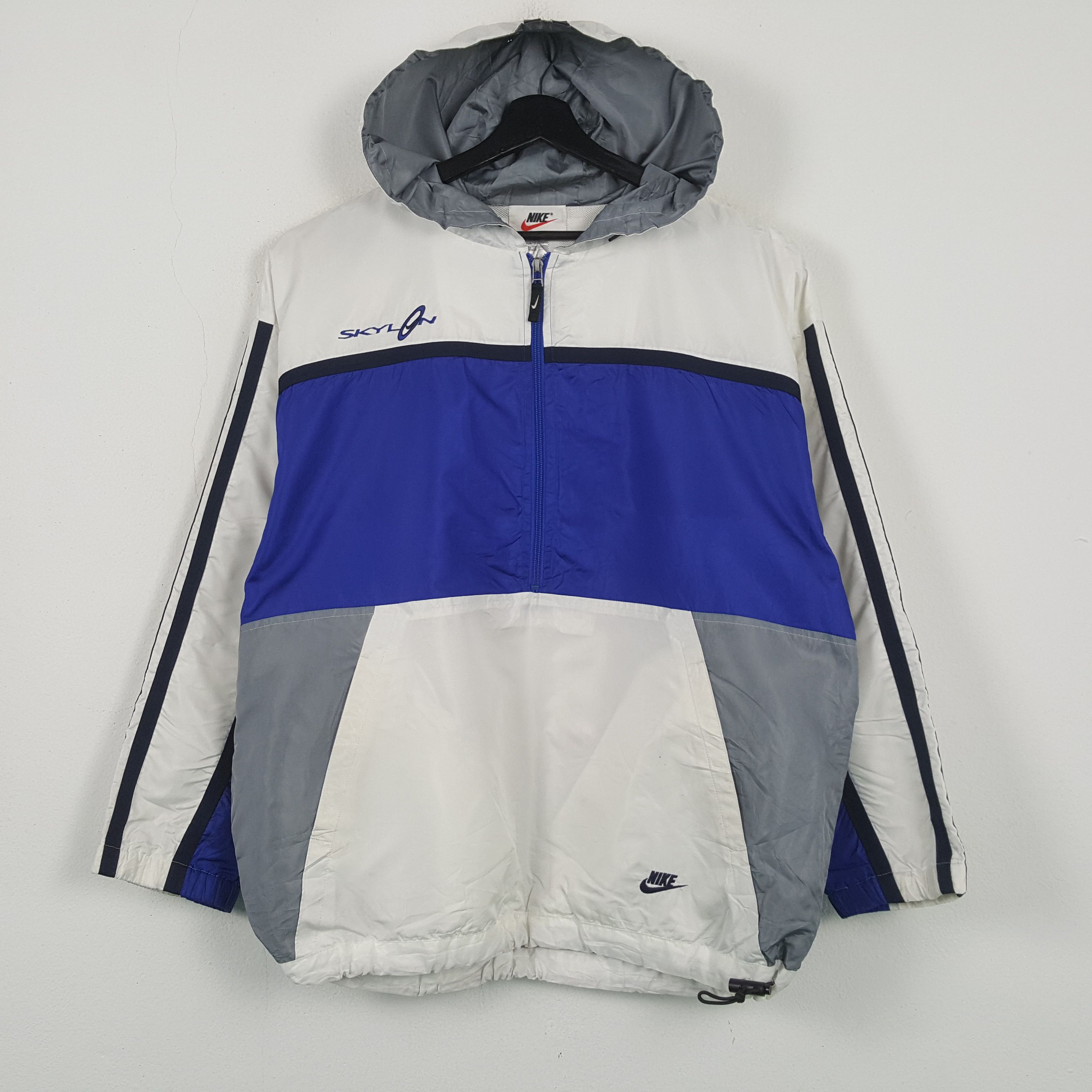 Nike NIKE Half Zipper Windbreaker Jacket C290N34 Size US XL / EU 56 / 4 - 1 Thumbnail