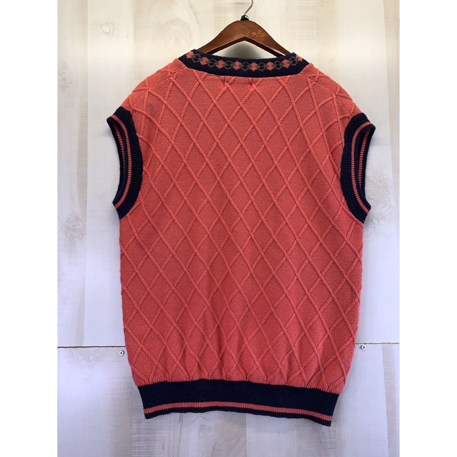 Vintage VINTAGE Head Sports Wear Argyle Knit MENS Size L Golf Sweater Vest-7178 Size US L / EU 52-54 / 3 - 4 Thumbnail