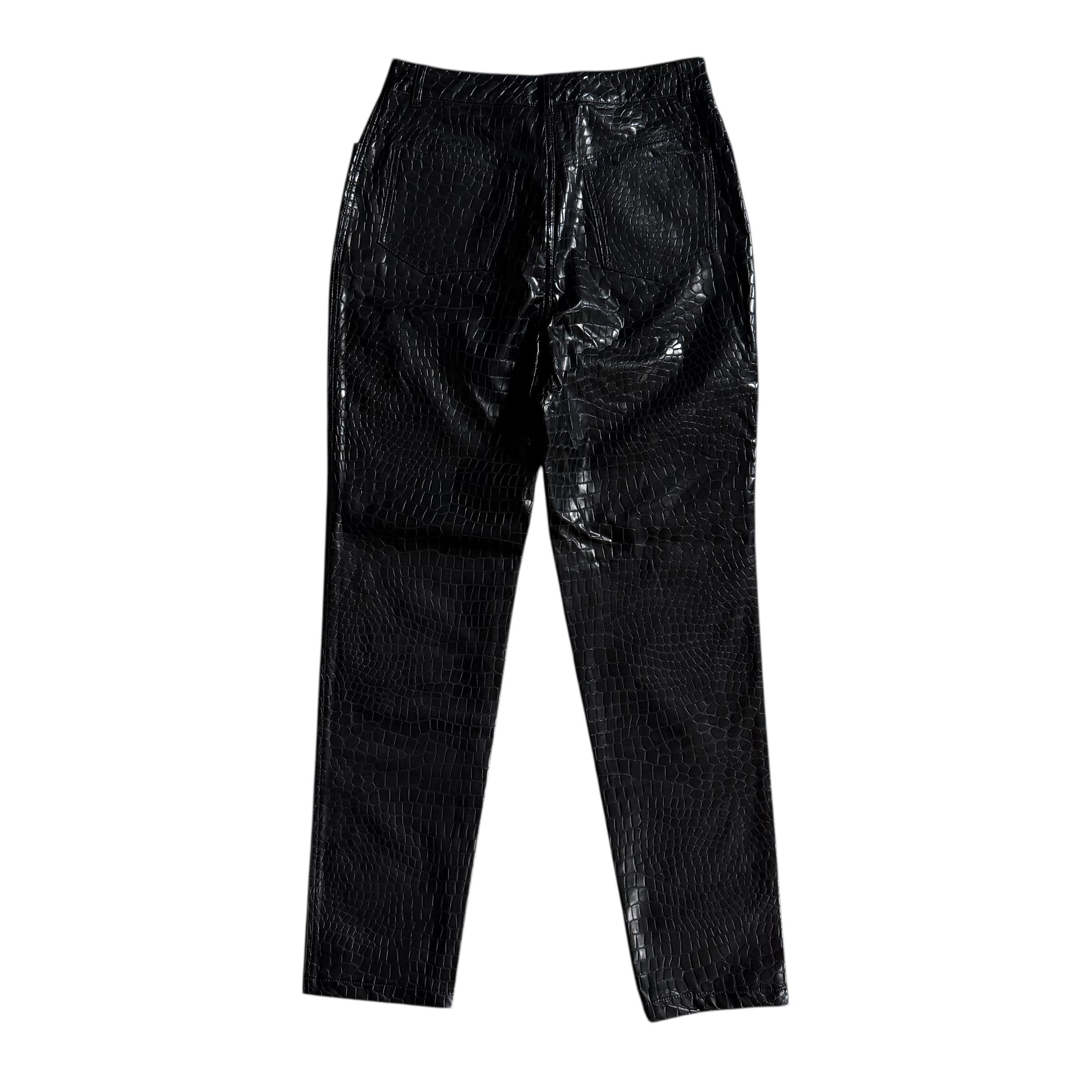 Yves Saint Laurent YVES SAINT LAURENT VINTAGE VINYL PANTS Size US 30 / EU 46 - 2 Thumbnail