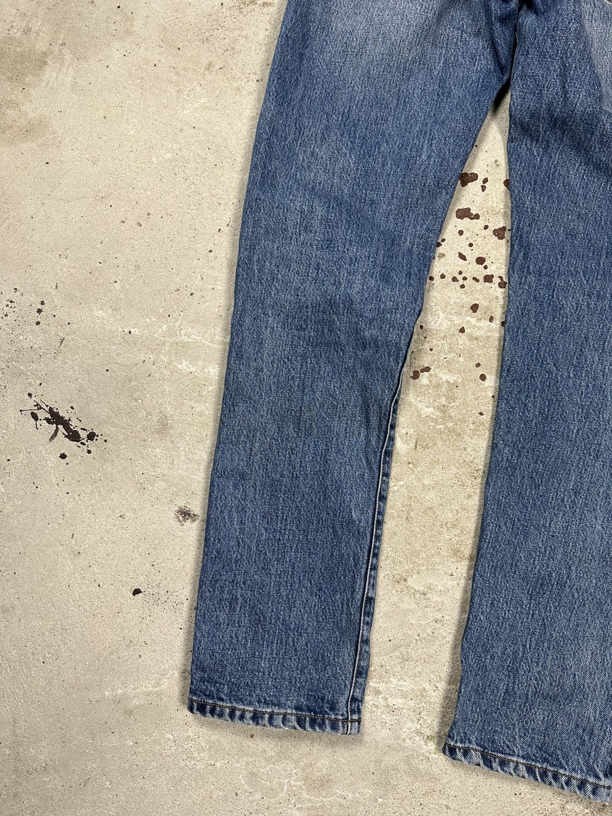 Han Kjobenhavn Han Kjobenhavn Blue Selvedge Denim Pants Jeans Selvage Size US 28 / EU 44 - 14 Thumbnail