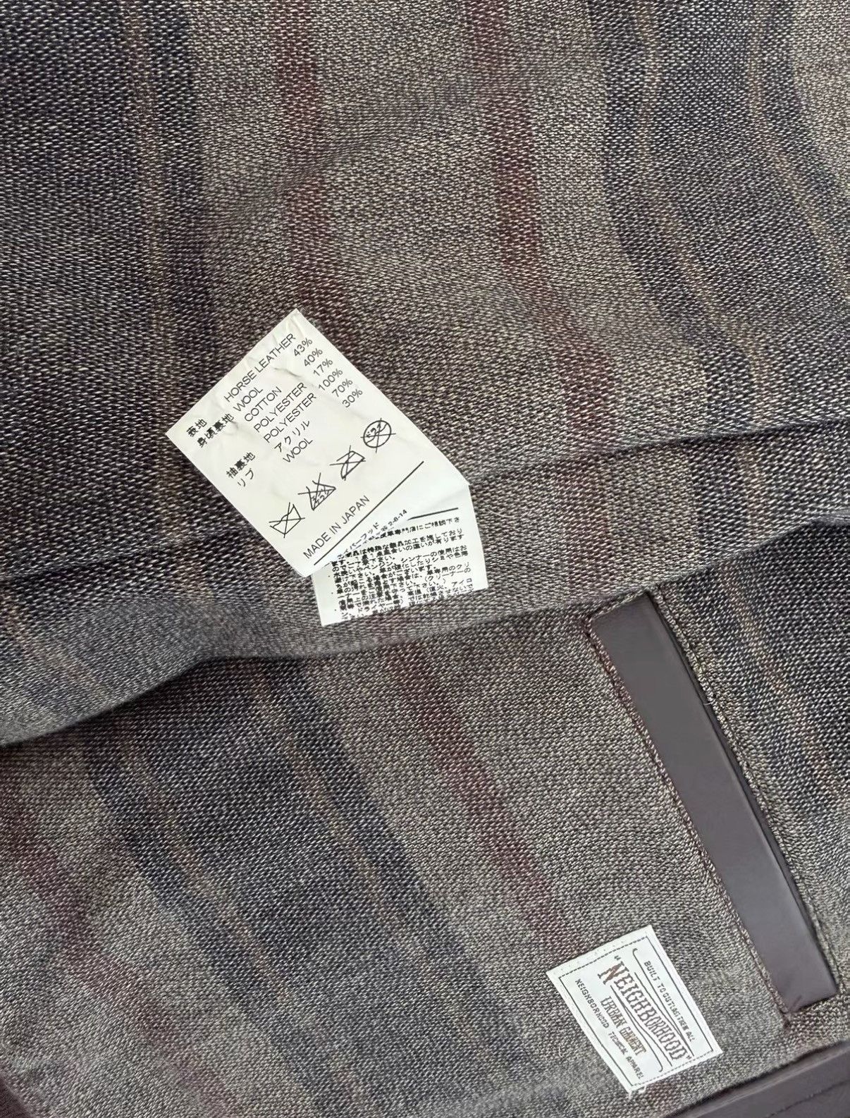 Neighborhood NEIGHBORHOOD A-2 HL JKT Horse leather jacket Size US M / EU 48-50 / 2 - 6 Thumbnail