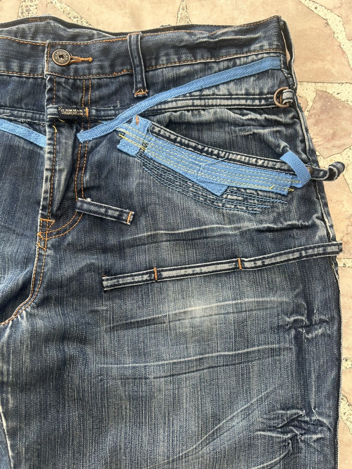 Marithe + Francois Girbaud Le Jean De 2000’ Baggy Denim Size US 35 - 5 Thumbnail