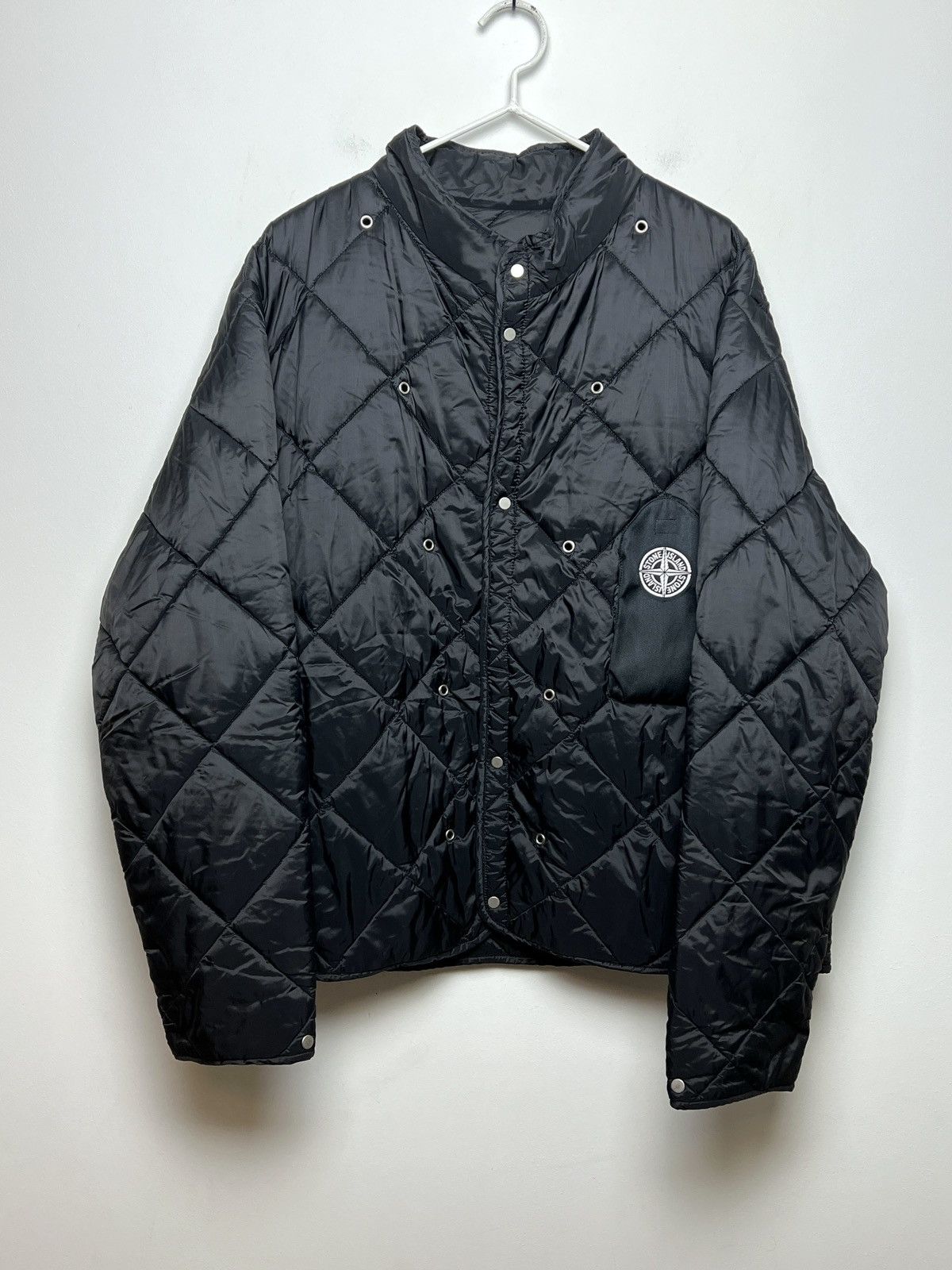 Stone Island Tech Waxed Suede Bomber | Grailed