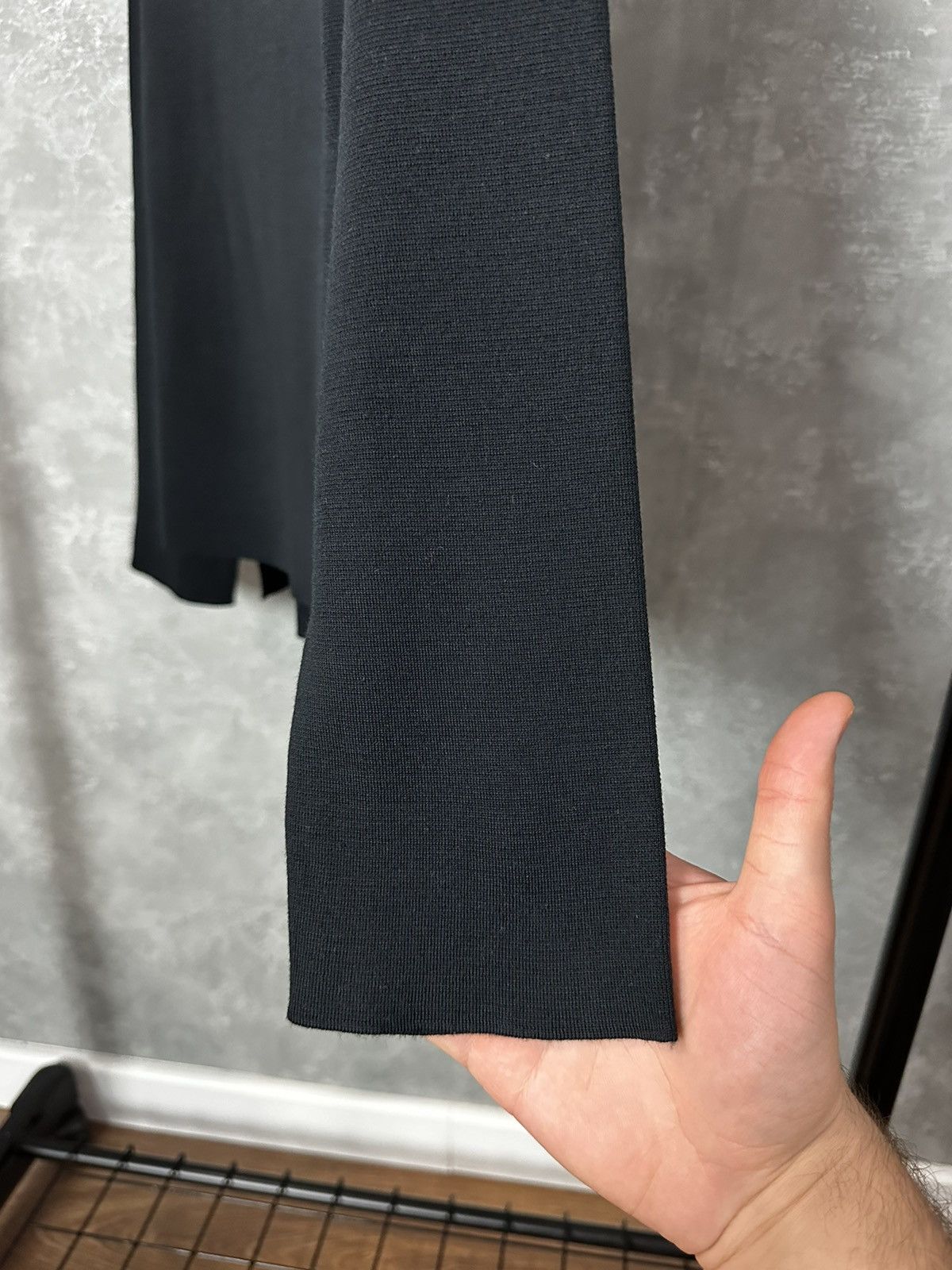 Roberto Collina Roberto Collina Black Wool Emroidered Made in Italy Sweater Size S / US 4 / IT 40 - 5 Thumbnail