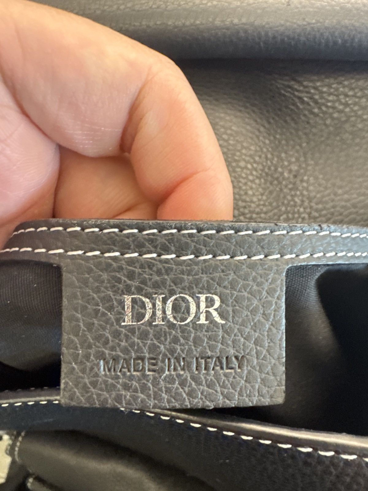 Alyx × Dior Dior leather gallop maxi backpack Size ONE SIZE - 8 Thumbnail
