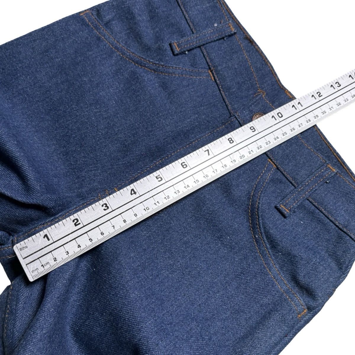 Levi's Vintage 80s Levi's 719-0613 Student Orange Tab Jeans 26X30 Size US 26 / EU 42 - 7 Thumbnail