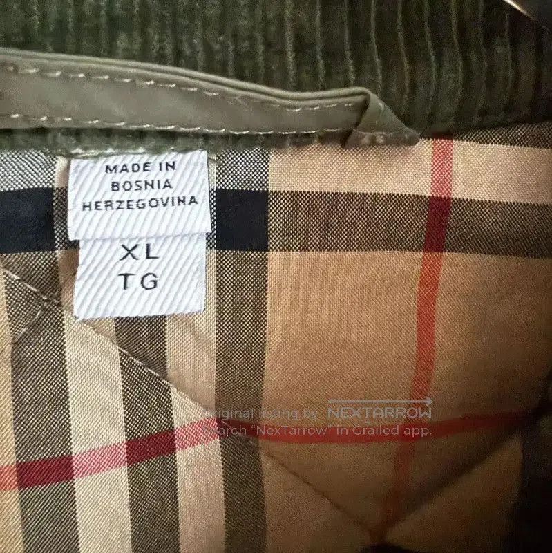Burberry Burberry Quilted Cotton Jacket in Military Green. Size XL / US 12-14 / IT 48-50 - 3 Thumbnail