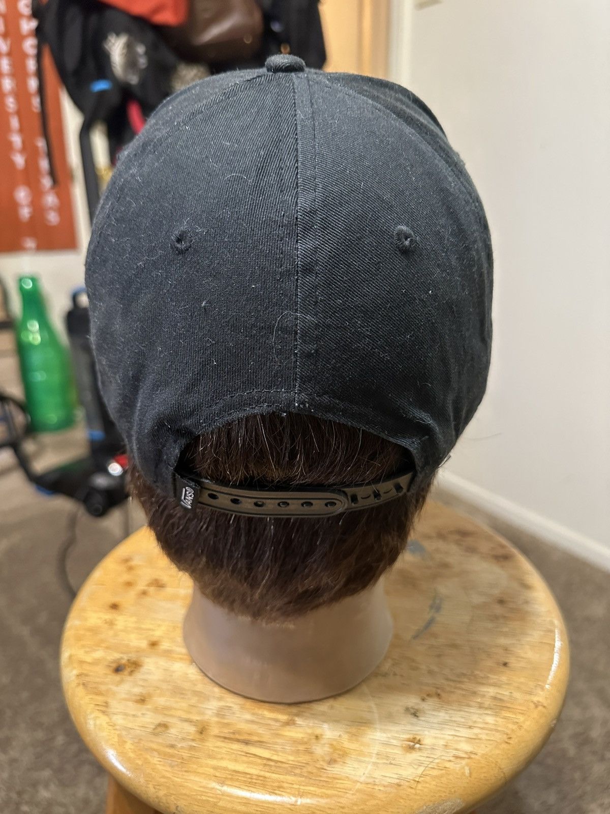 Vans × Vintage Vintage Vans skateboarding “triple black” hat 90s Size ONE SIZE - 4 Thumbnail