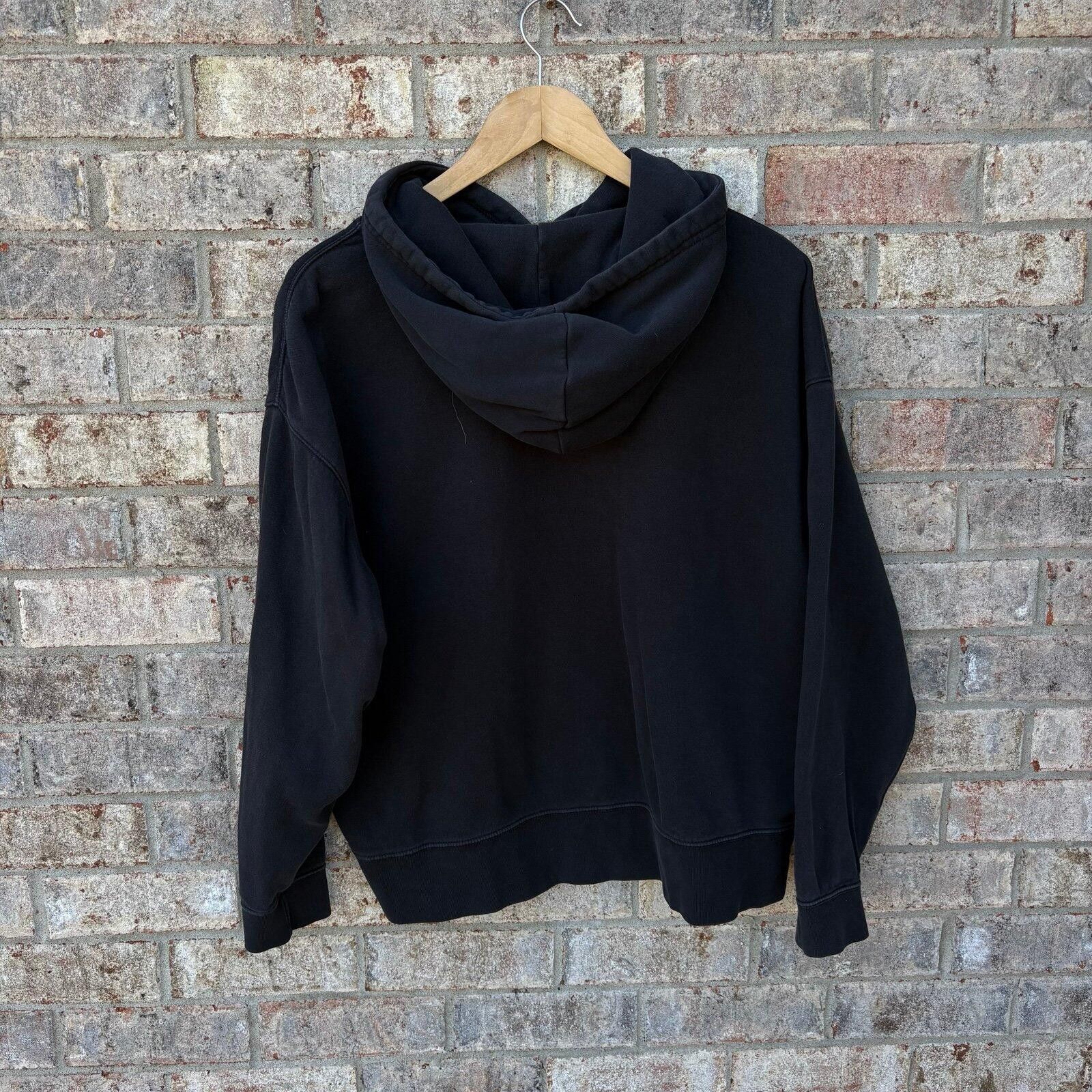 Nike Y2K black Nike hoodie Size US L / EU 52-54 / 3 - 2 Thumbnail