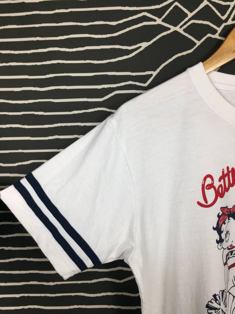 Anime × Fila × Vintage Fila X Betty Boop Cartoon Pop Culture Art Tee Size US M / EU 48-50 / 2 - 5 Thumbnail