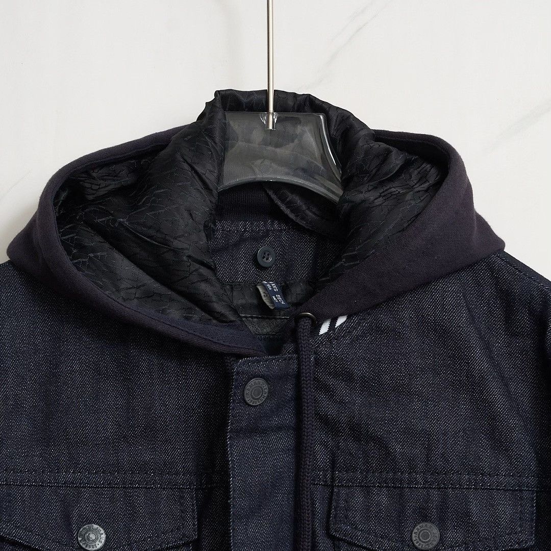Armani Armani Jeans Men's Denim Patchwork Jacket Size US S / EU 44-46 / 1 - 2 Thumbnail