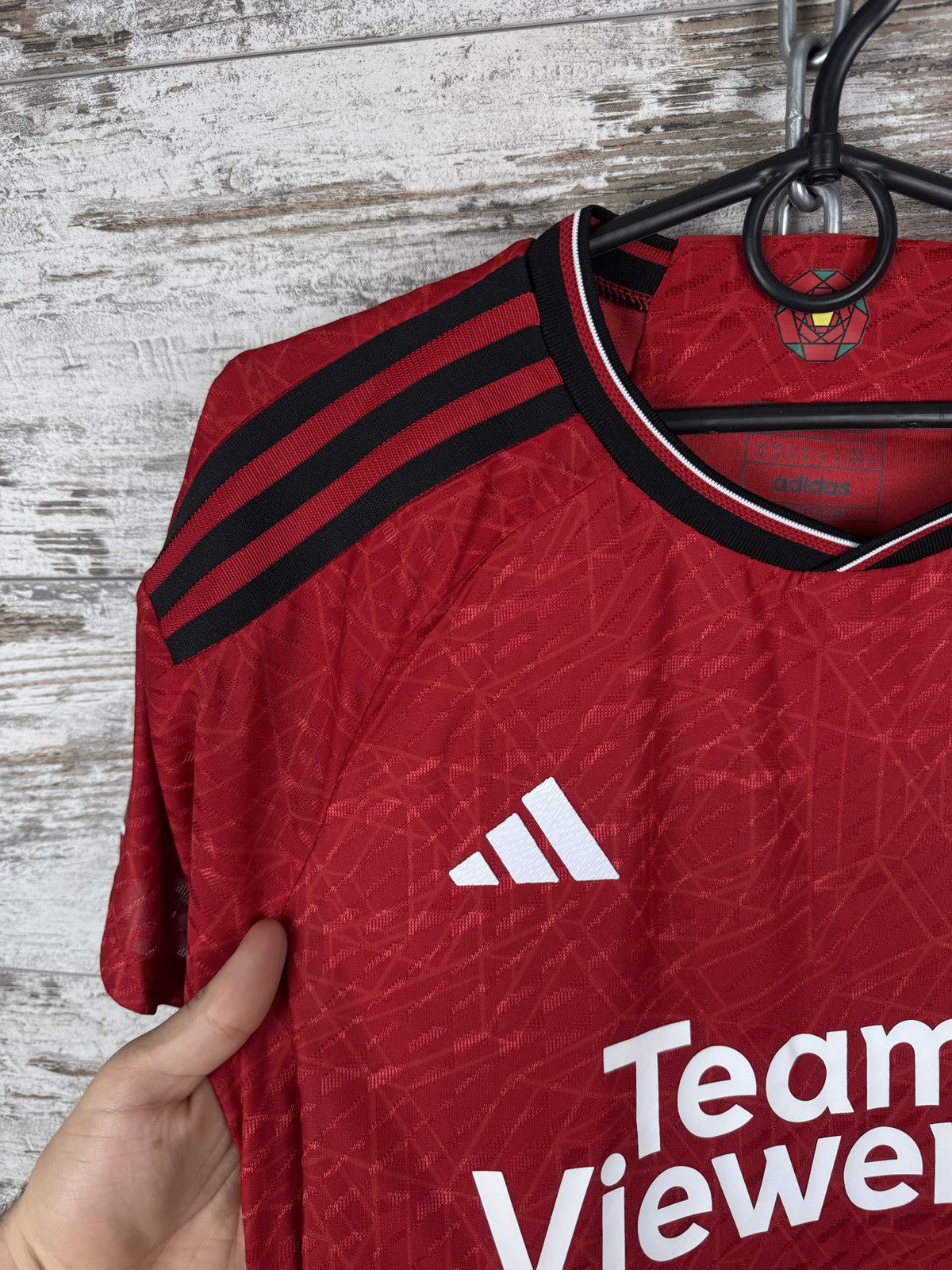 Adidas Mens Adidas Manchester United Rasmus Højlund T-shirt jersey Size US M / EU 48-50 / 2 - 7 Thumbnail