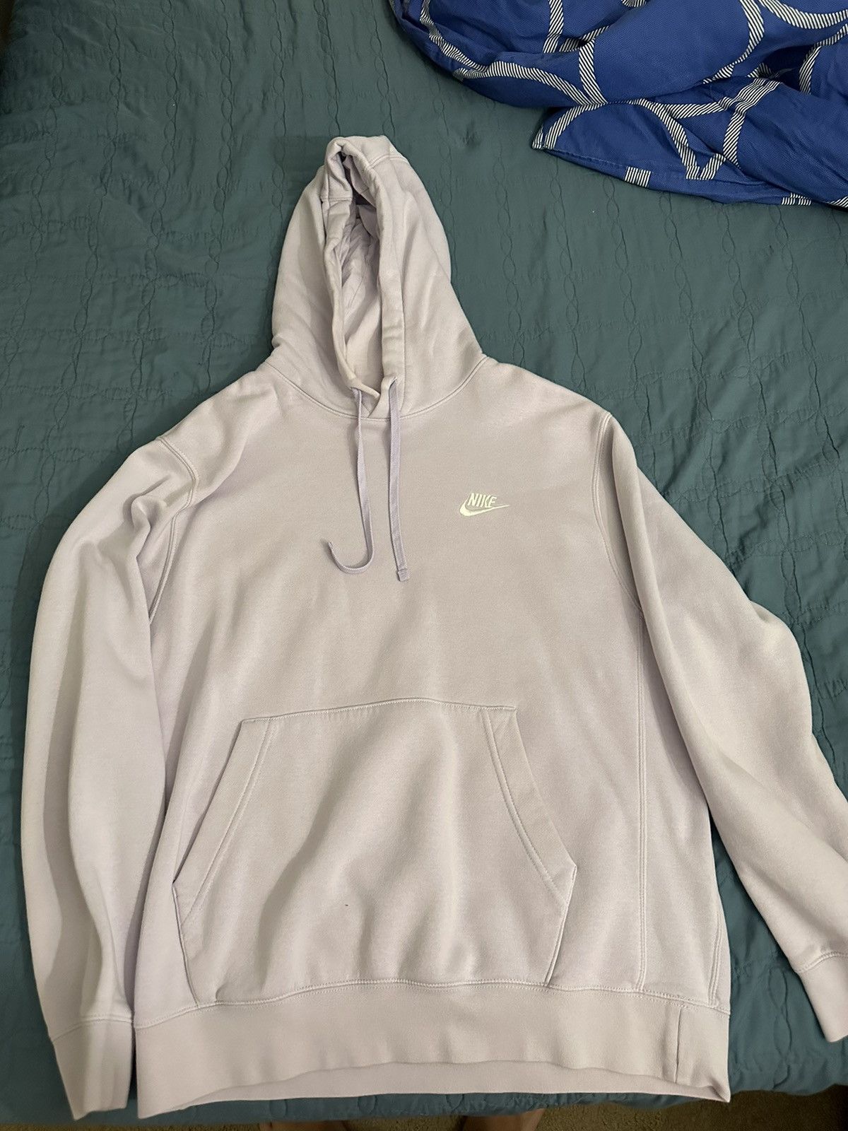 Nike Nike Purple Logo Hoodie Size US M / EU 48-50 / 2 - 1 Thumbnail