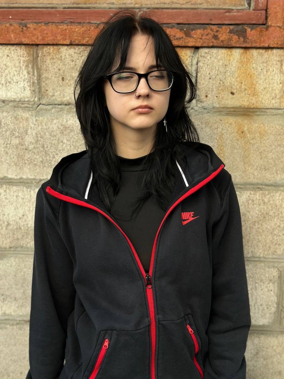 Nike VTG Nike Zip Hoodie Tech Fleece Size M Y2K 00s USA Hype Size US M / EU 48-50 / 2 - 12 Thumbnail