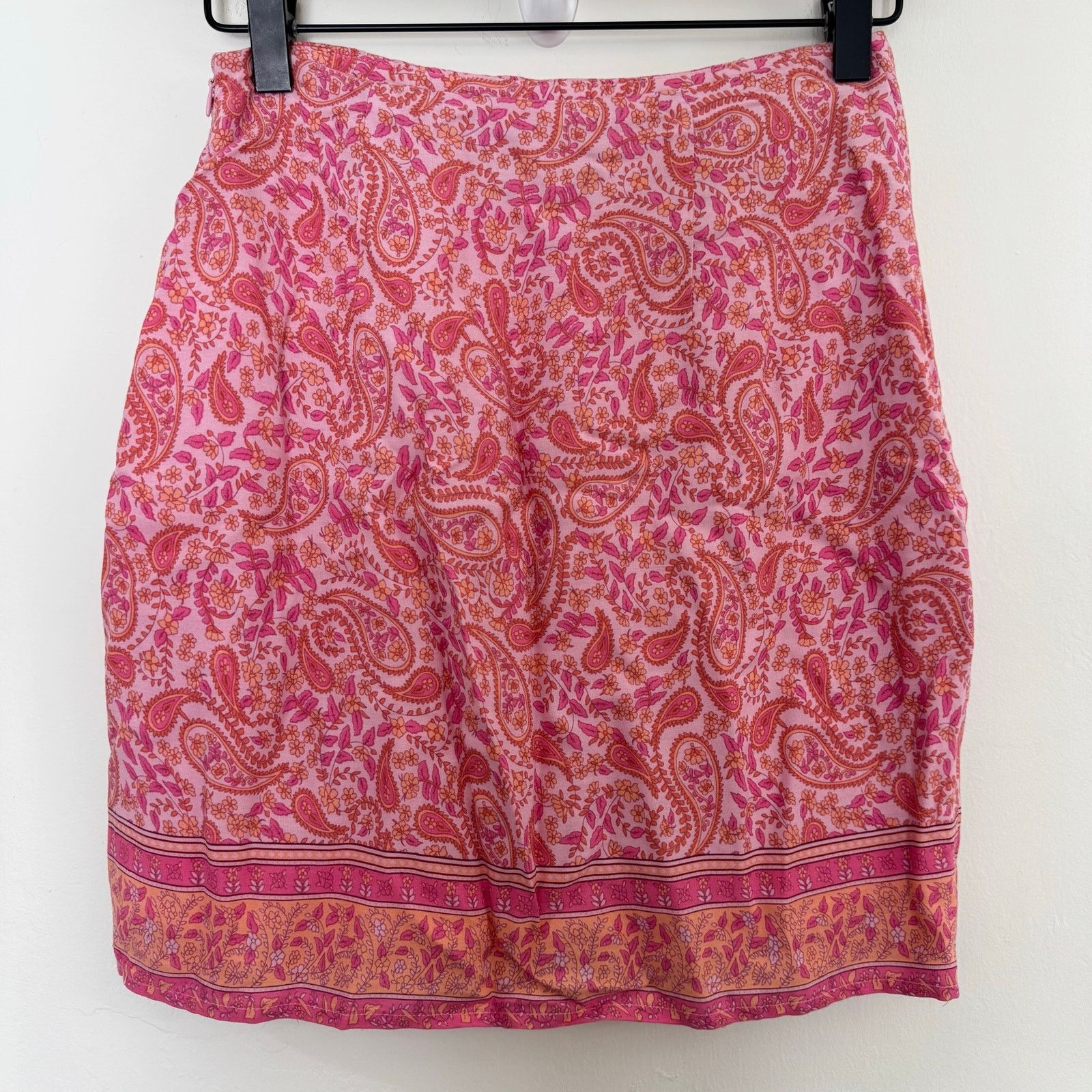 Other VICI Pink Paisley Mini Skirt Size Small Size 27" / US 4 / IT 40 - 9 Thumbnail