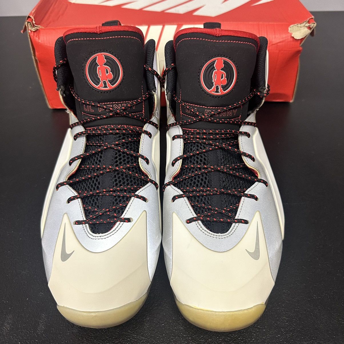 Nike Size 11.5 - Nike Lil Penny Posite Chilling Red Penny Hardawa Size US 11.5 / EU 44-45 - 4 Thumbnail