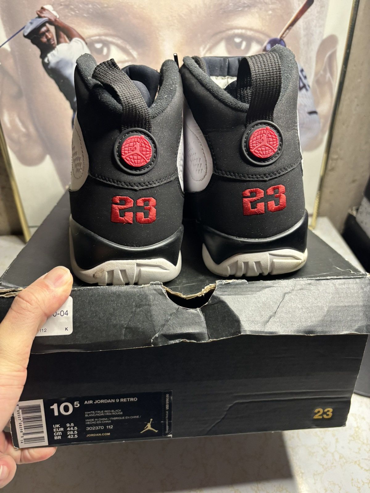 Jordan Brand Jordan Retro 9 ‘space jam’ Size US 10.5 / EU 43-44 - 7 Thumbnail