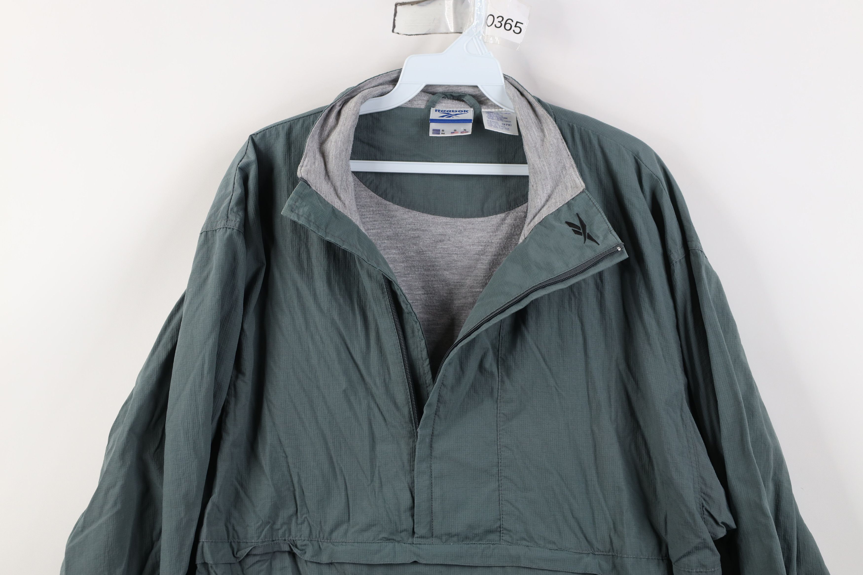 Reebok Vintage 90s Reebok Lined Ripstop Packable Windbreaker Jacket Size US S / EU 44-46 / 1 - 2 Thumbnail