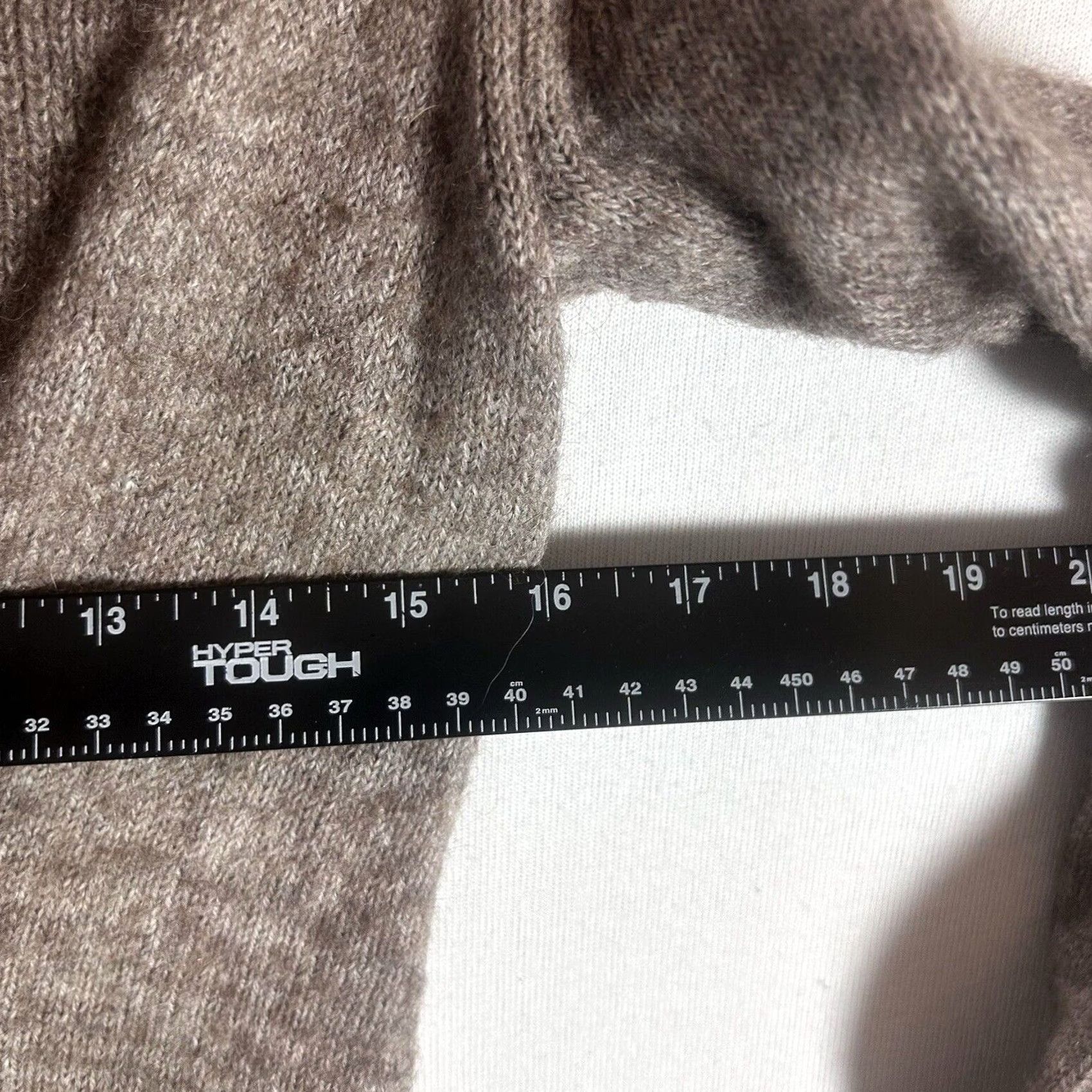 J.Crew VINTAGE JCrew Sweater Womens XS Alpaca Wool Blend Pullover Brown Long Sleeve Pockets L/S Size XS / US 0-2 / IT 36-38 - 6 Thumbnail