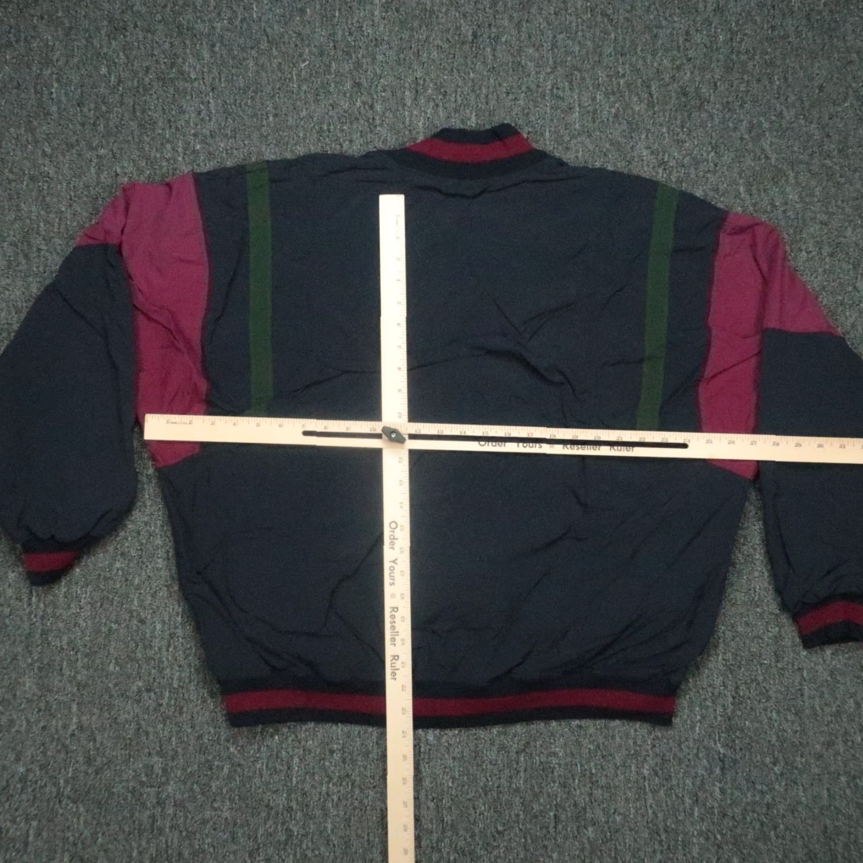 Brooks Brothers VINTAGE Brooks Brothers Jacket Mens Large Blue Full Zip Windbreaker Bomber 90s Size US L / EU 52-54 / 3 - 6 Thumbnail
