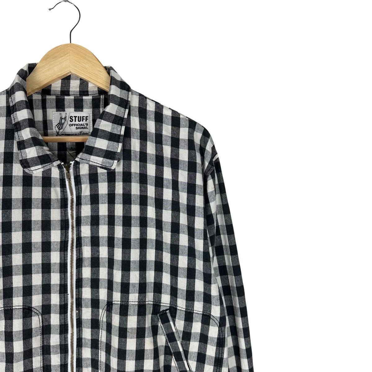 Edwin VINTAGE EDWIN CHECKERED HERRINGTON JACKET Size US L / EU 52-54 / 3 - 4 Thumbnail