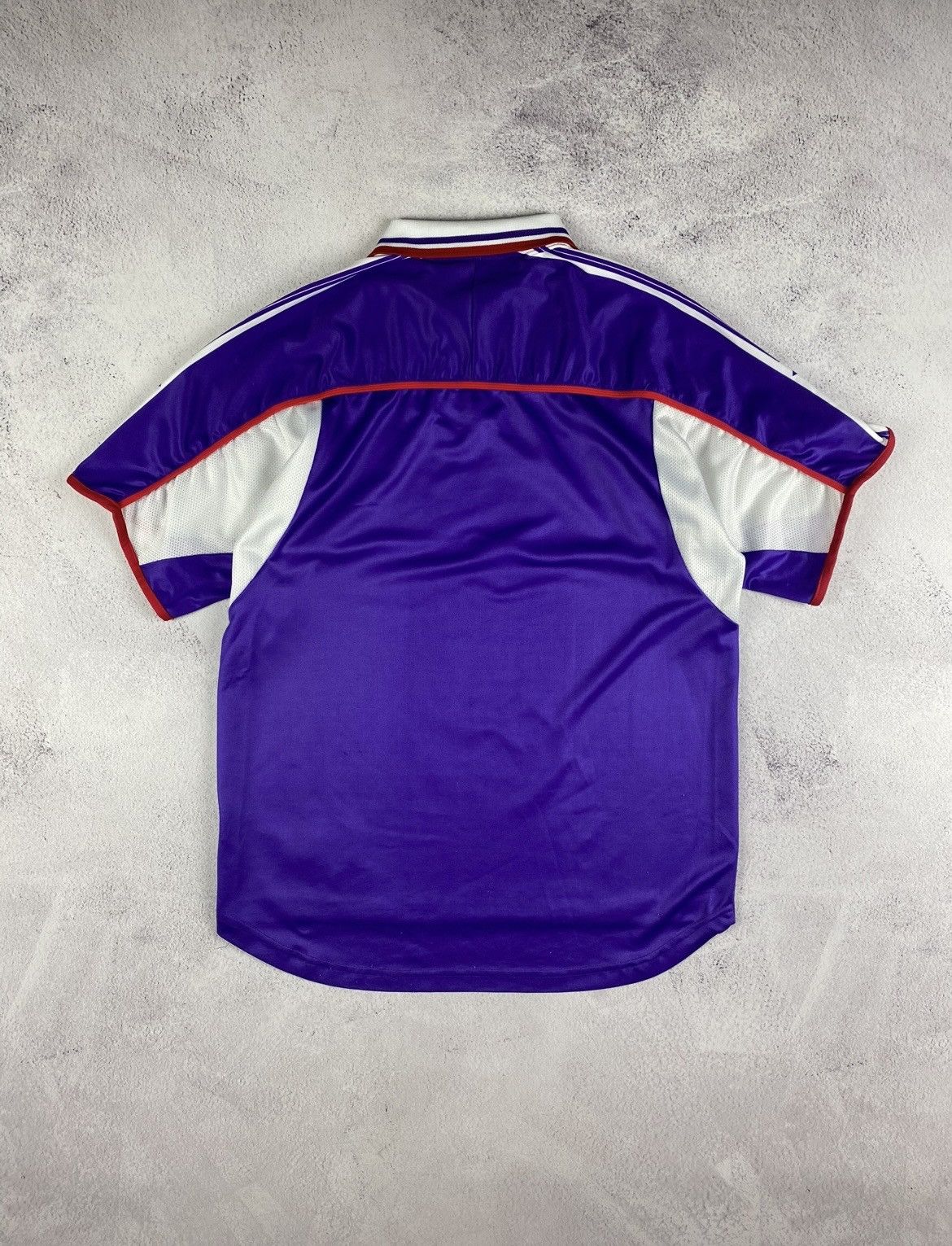 Mizuno Vintage AC Fiorentina 2001-2002 Home Football Mizuno Toyota Size US S / EU 44-46 / 1 - 6 Thumbnail