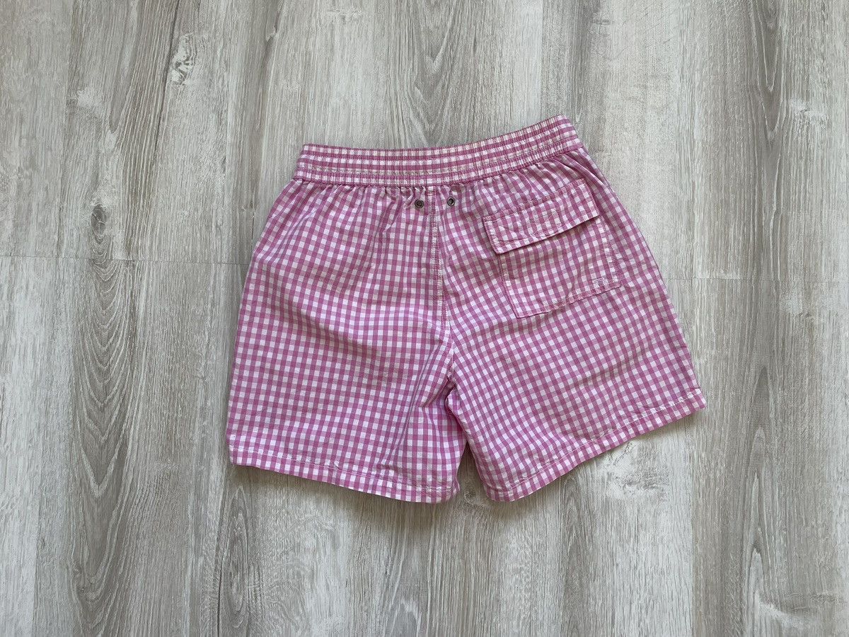 Polo Ralph Lauren × Ralph Lauren × Vintage Vintage Polo Ralph Lauren Swimwear Short Pink White Size US 30 / EU 46 - 8 Thumbnail
