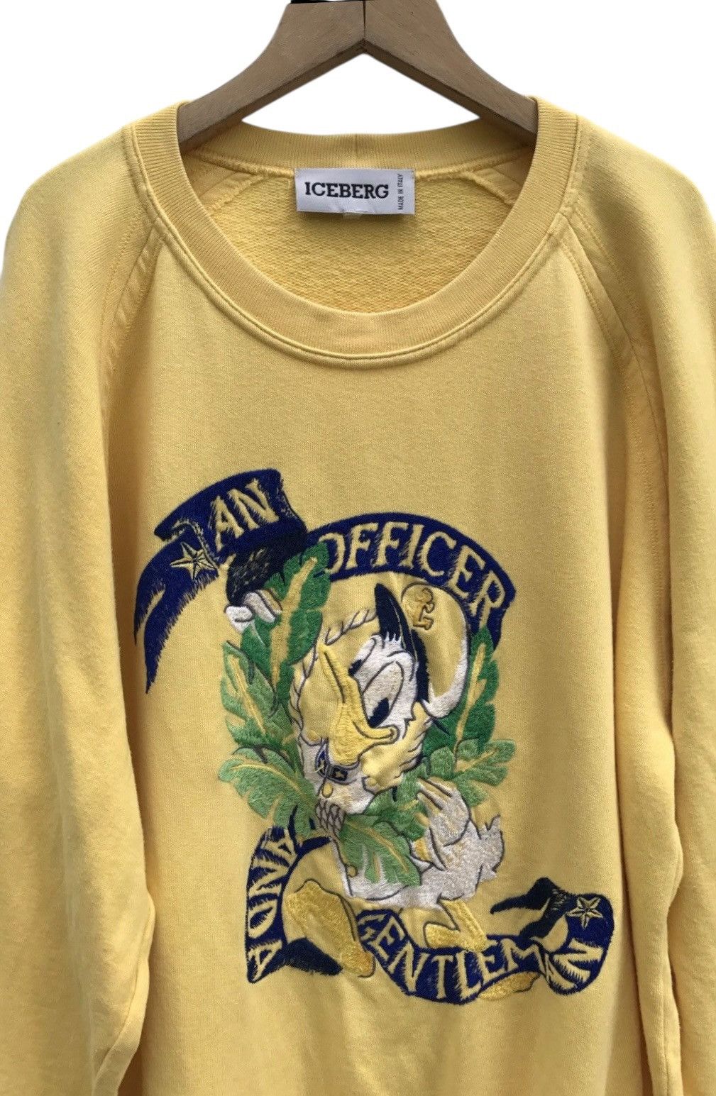 Iceberg Iceberg Sweatshirt Embroidery Made in Italy Sweater Size US M / EU 48-50 / 2 - 4 Thumbnail