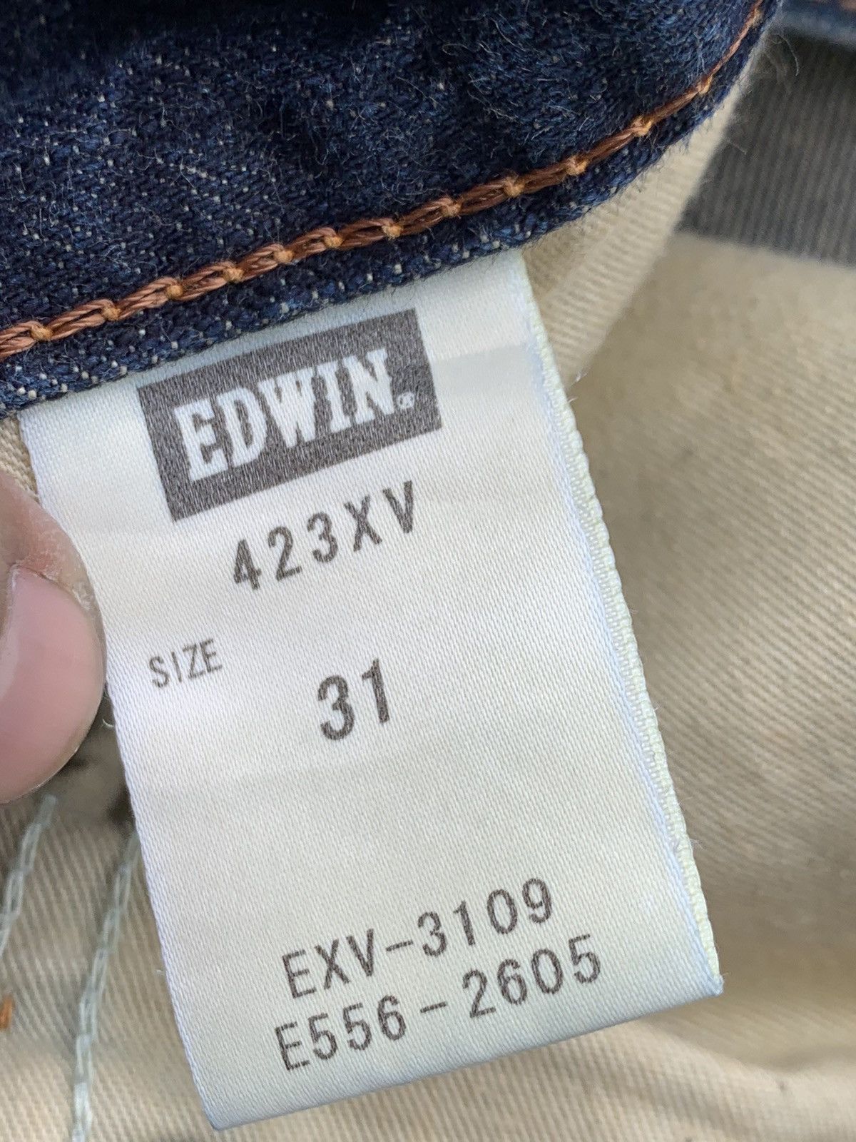 Edwin Distressed EDWIN XV nice faded. Size US 34 / EU 50 - 7 Thumbnail