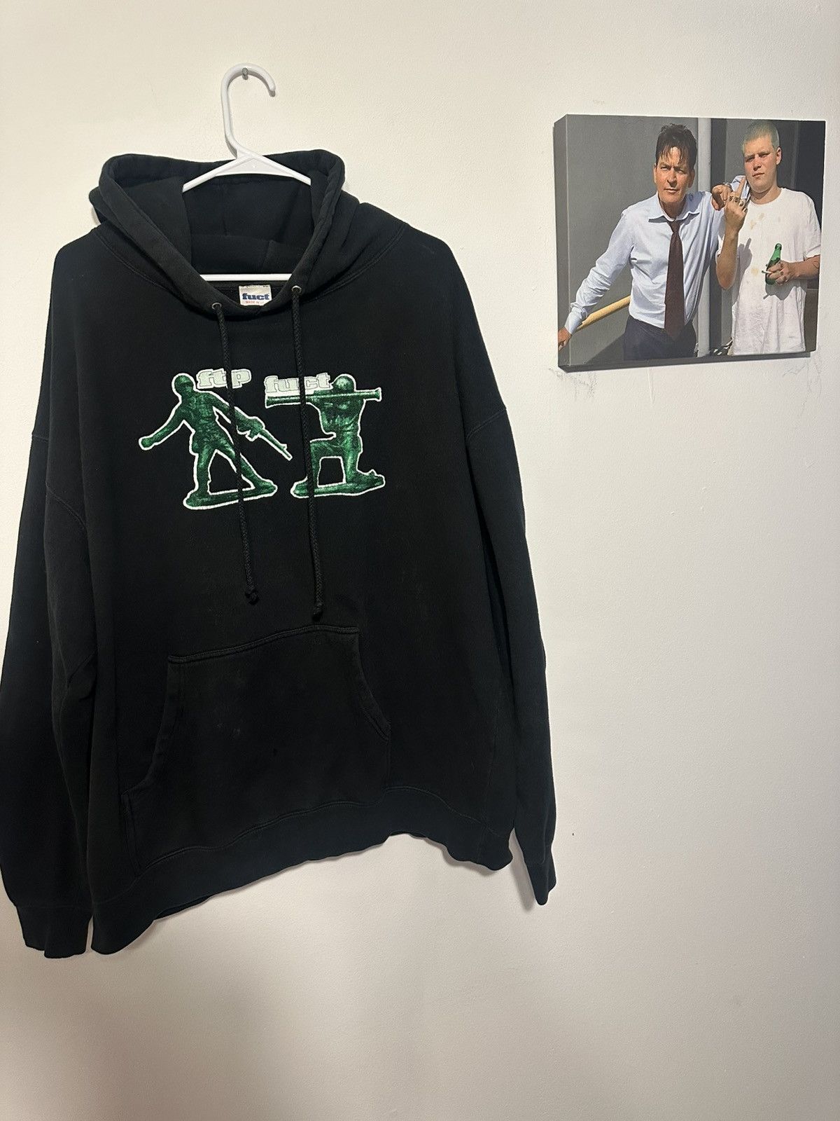 FUCT × Fuck The Population FTP x FUCT Army Hoodie 2XL Size US XXL / EU 58 / 5 - 1 Thumbnail