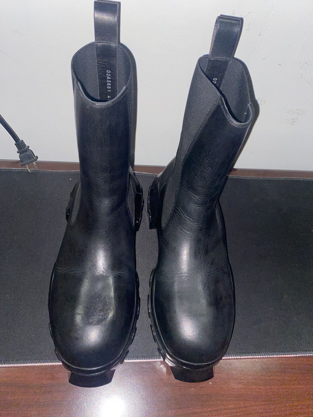 Rick Owens Rick owens polished tractor boots Size US 8 / EU 41 - 5 Thumbnail